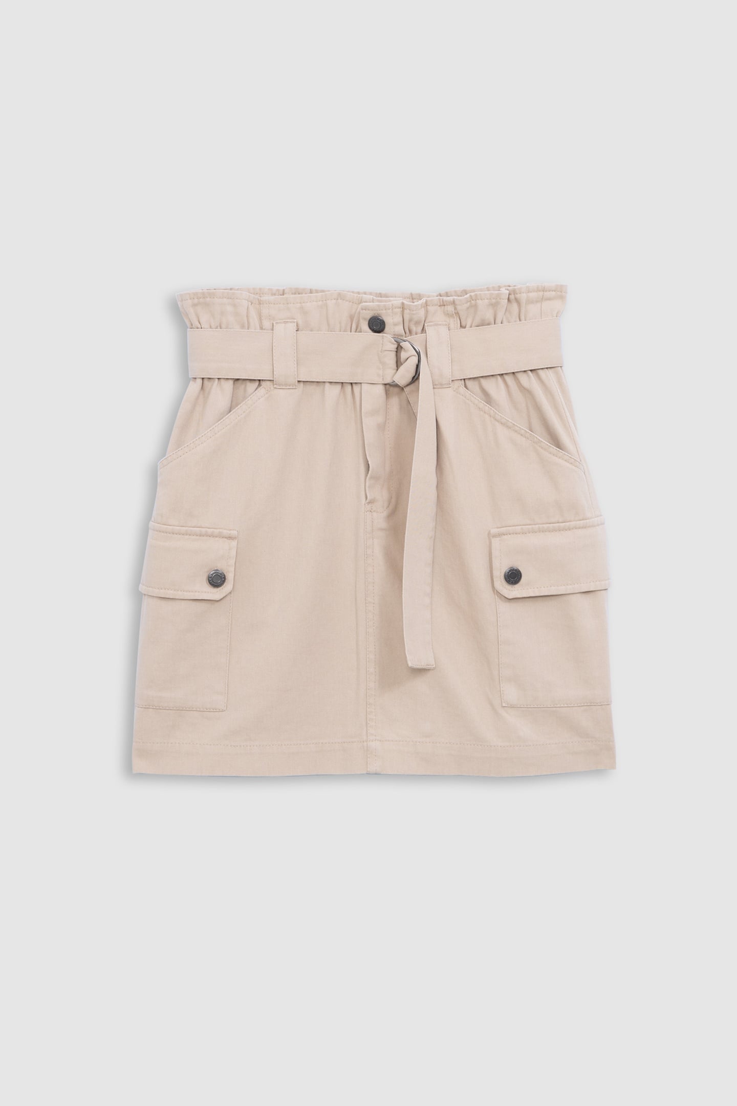 SHORT BEIGE BATTLE SKIRT 5