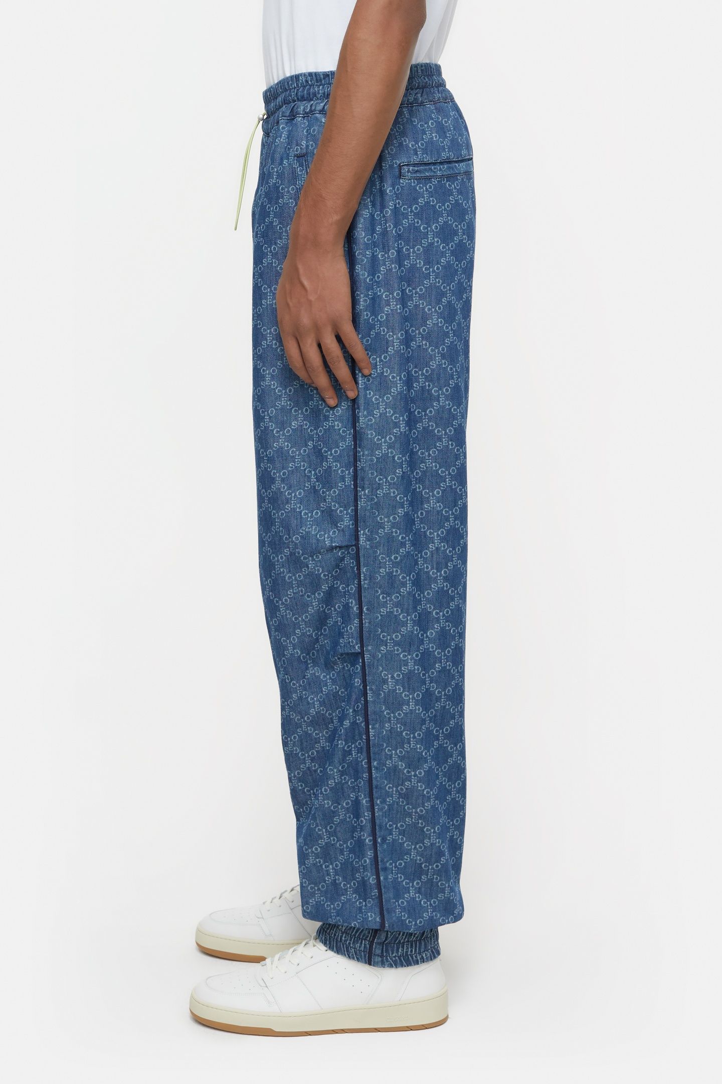 TRACK SUIT PANTS JEANS MID BLUE 5