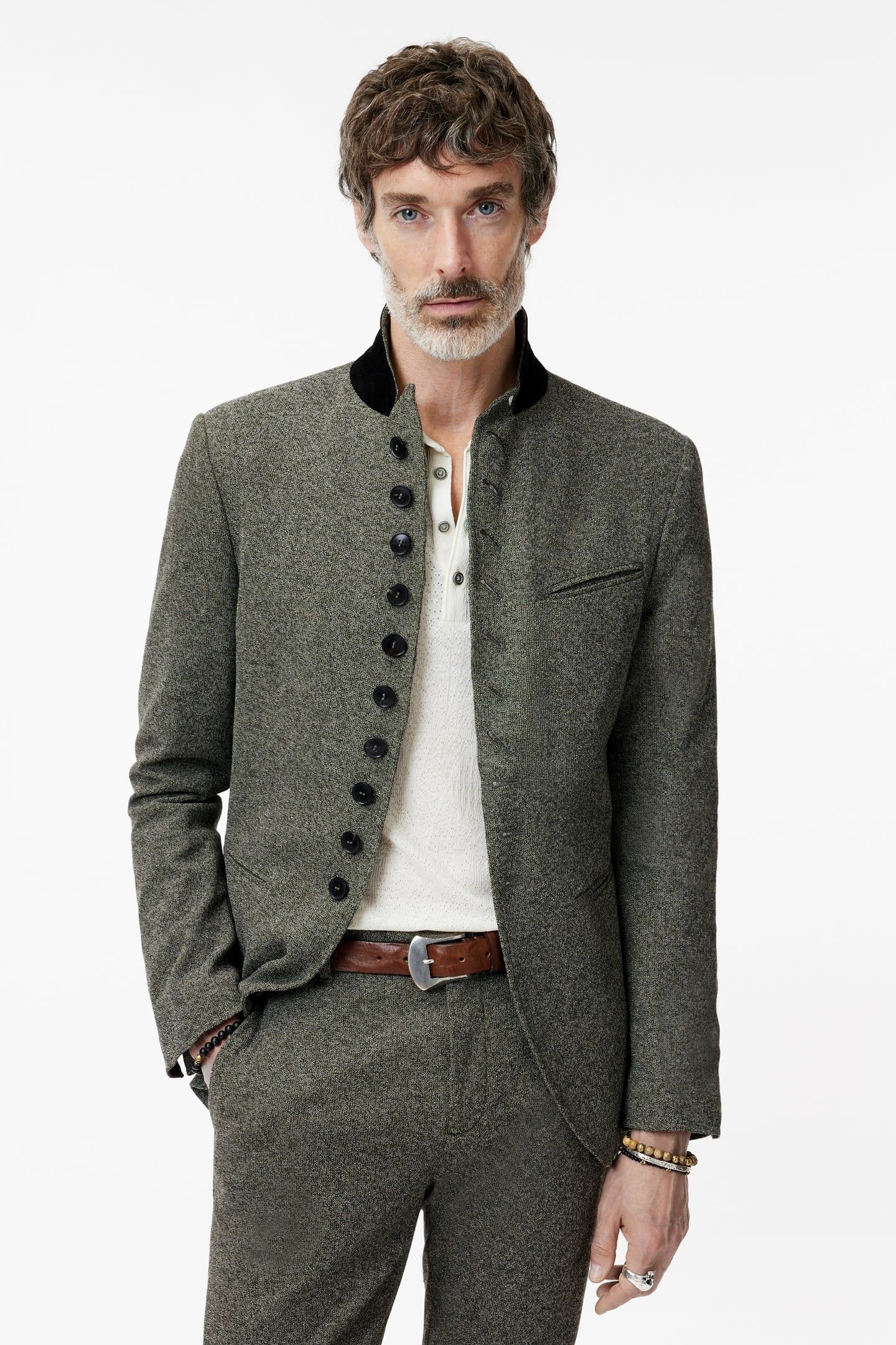 WOODWARD JACKET - SLIM FI MOSS GREEN 1