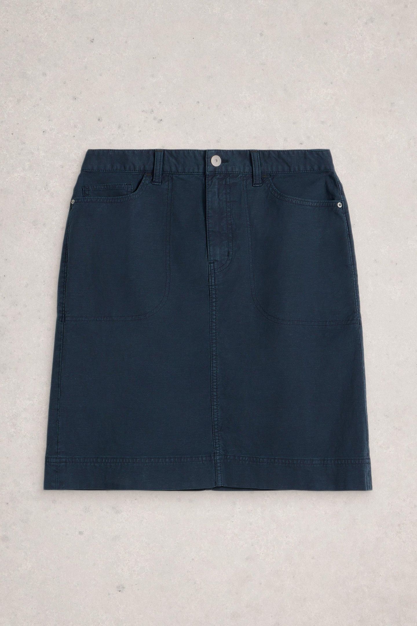 TIA CHINO SKIRT DARK NAVY 4