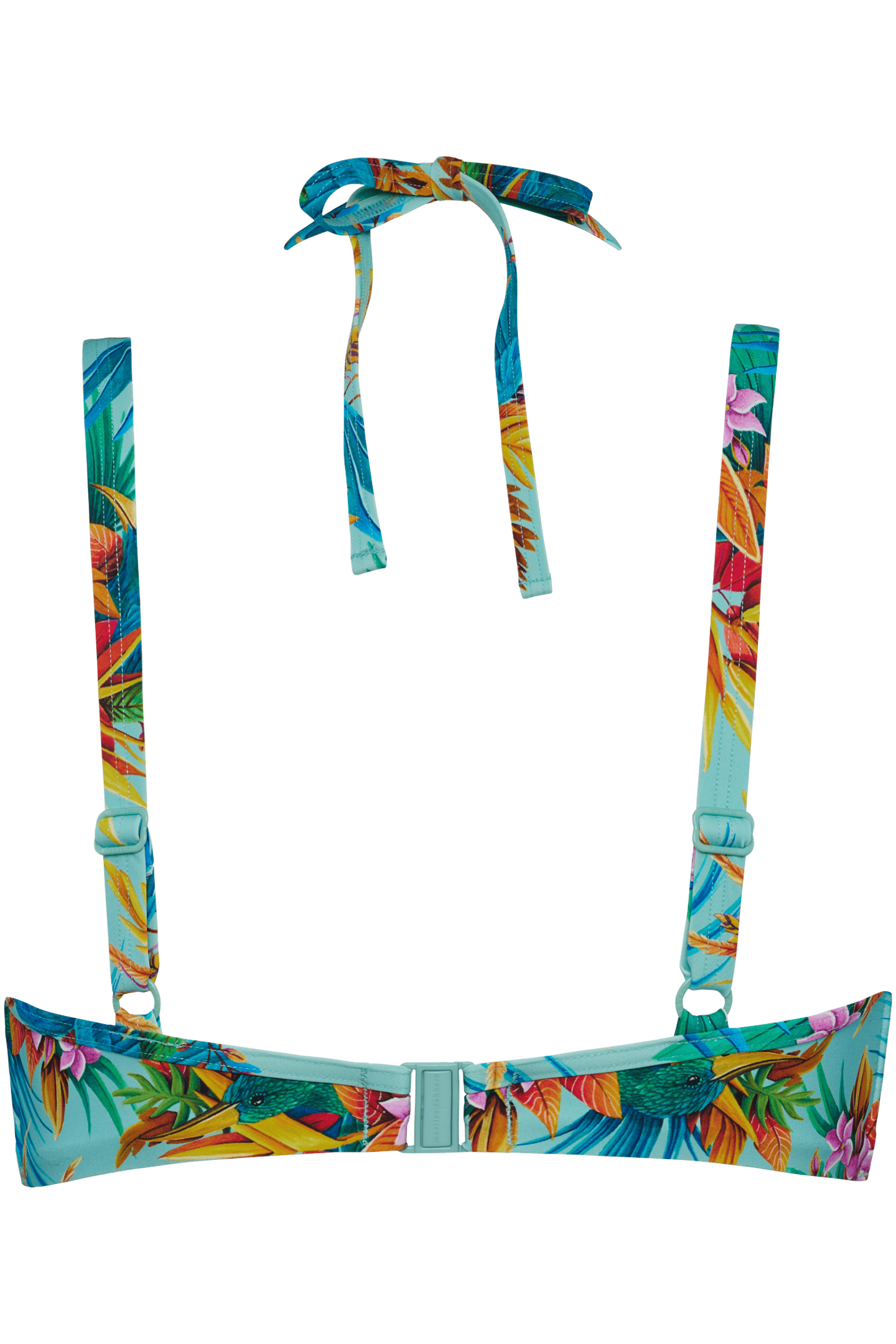 HULA HAKA AQUA SKY PLUNGE BALCONY BIKINI TOP 4