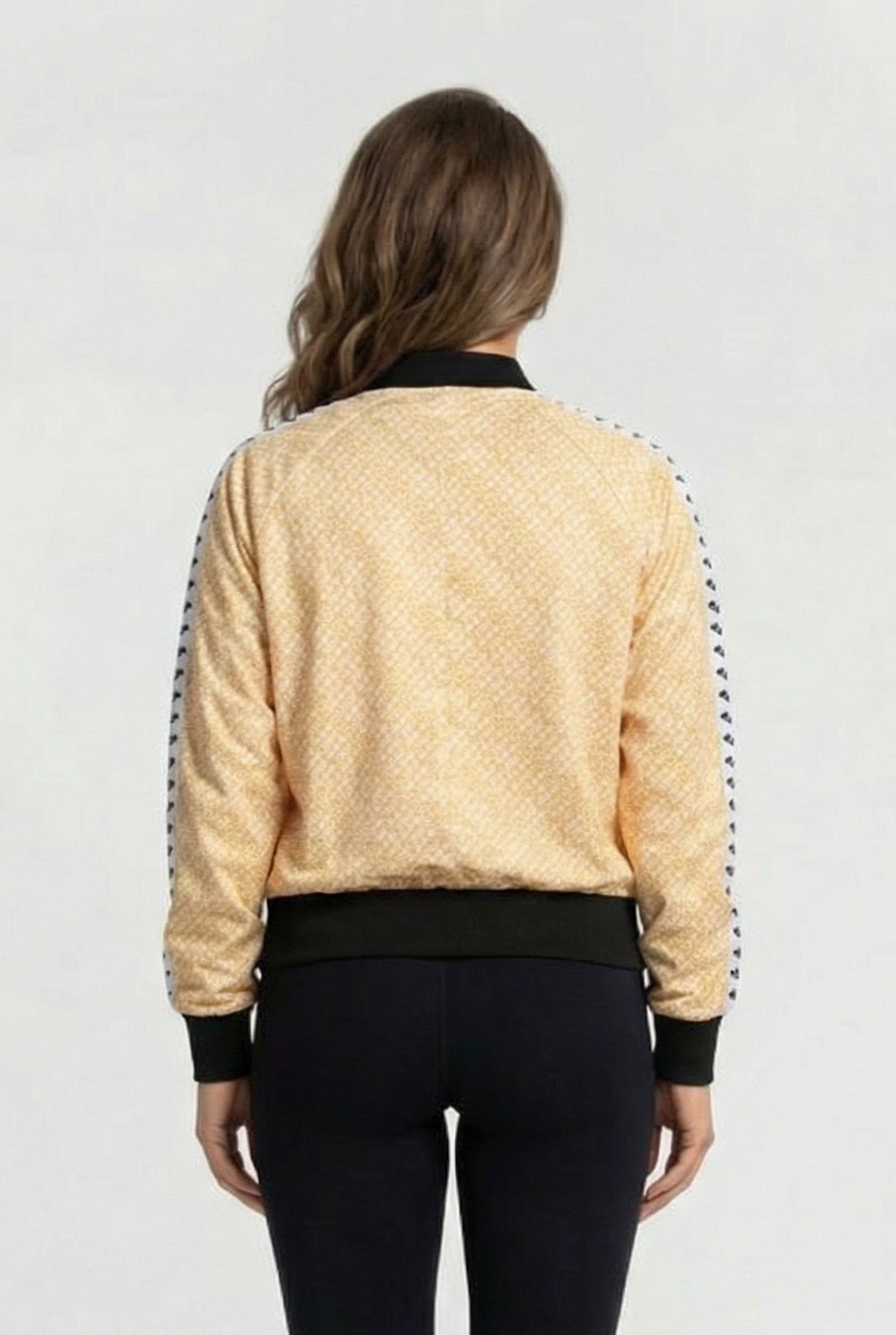 W RELAX IV TEAM JACKET DIAMONDS WHITE YELLOW BLAC 2