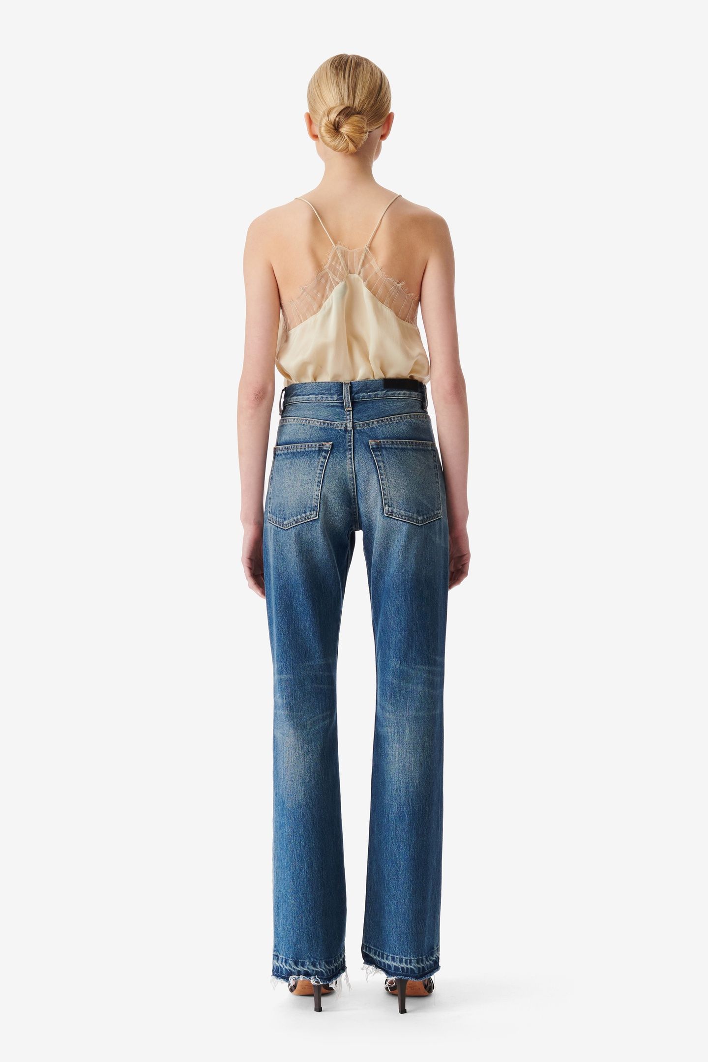 POLINI TROUSER MID BLUE USED 3
