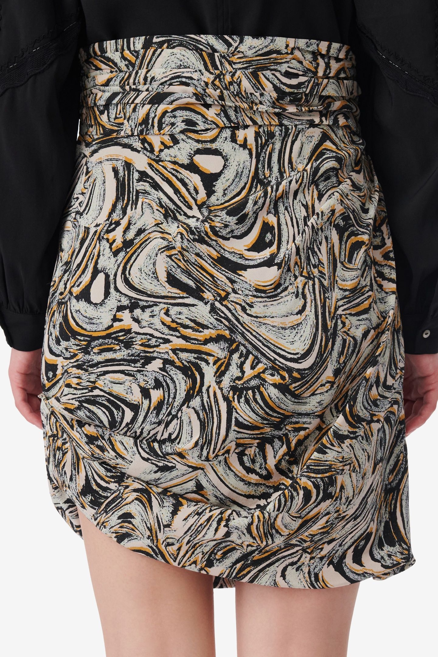 FAZZIA SKIRT BEIGE MULTICO 3