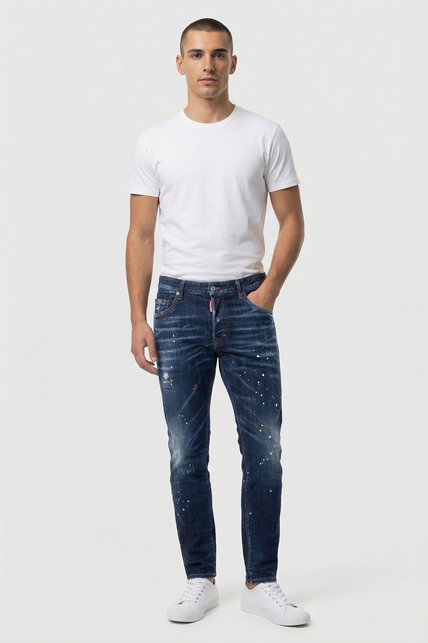 JEANS 5 POCKETS BLUE 1