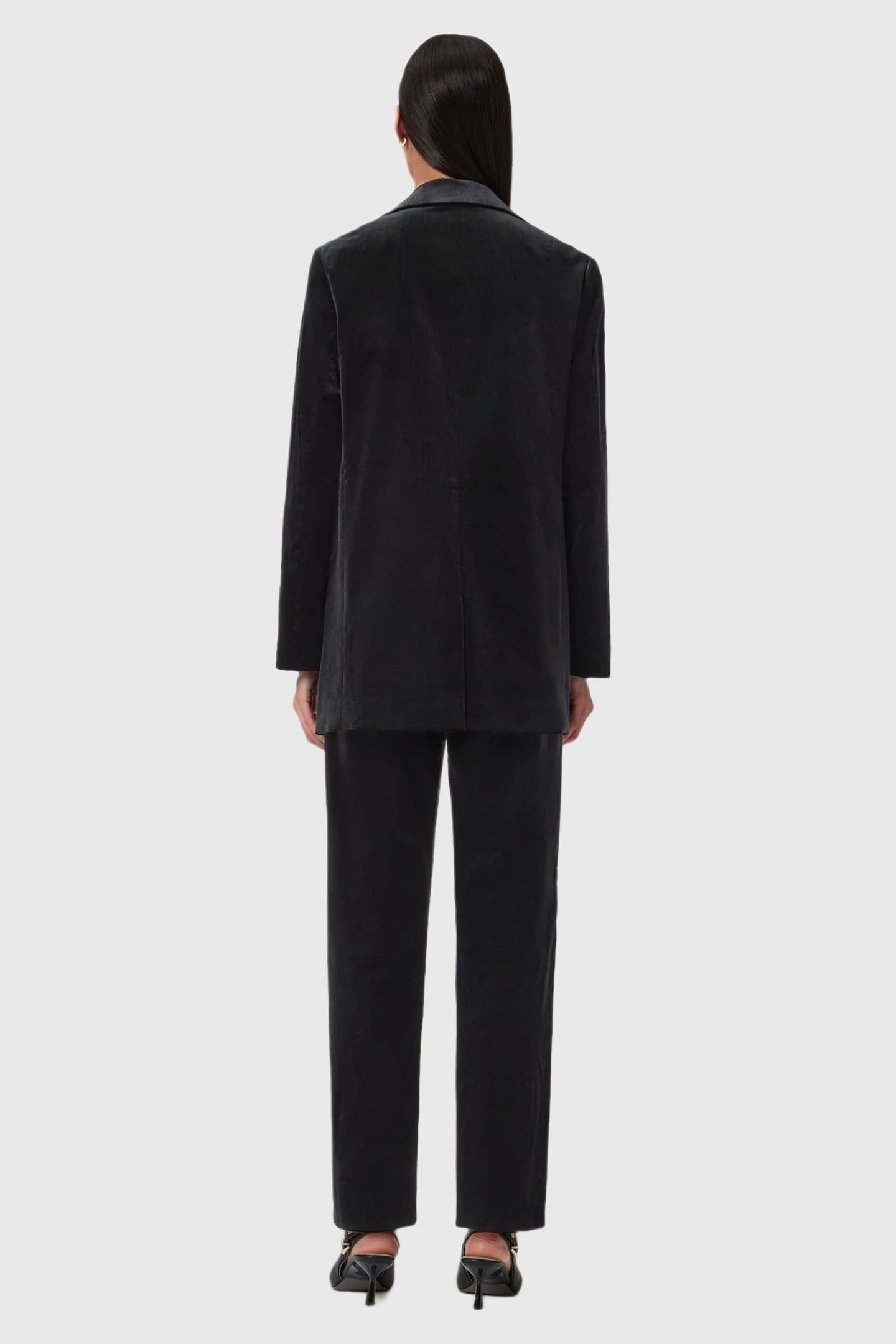 ALEIDA VEL TROUSER BLACK 5