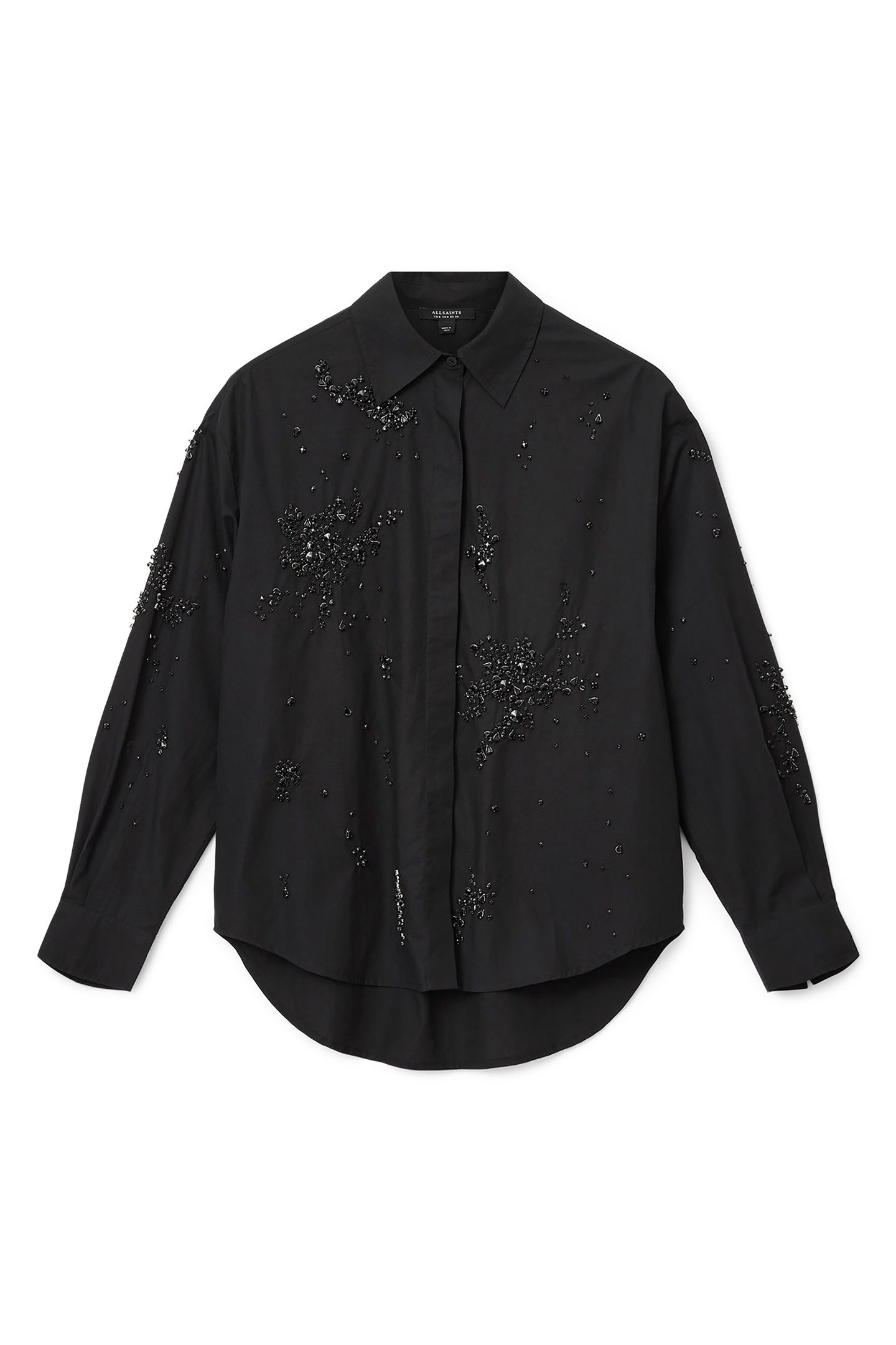 GEMI EMB SHIRT BLACK 6