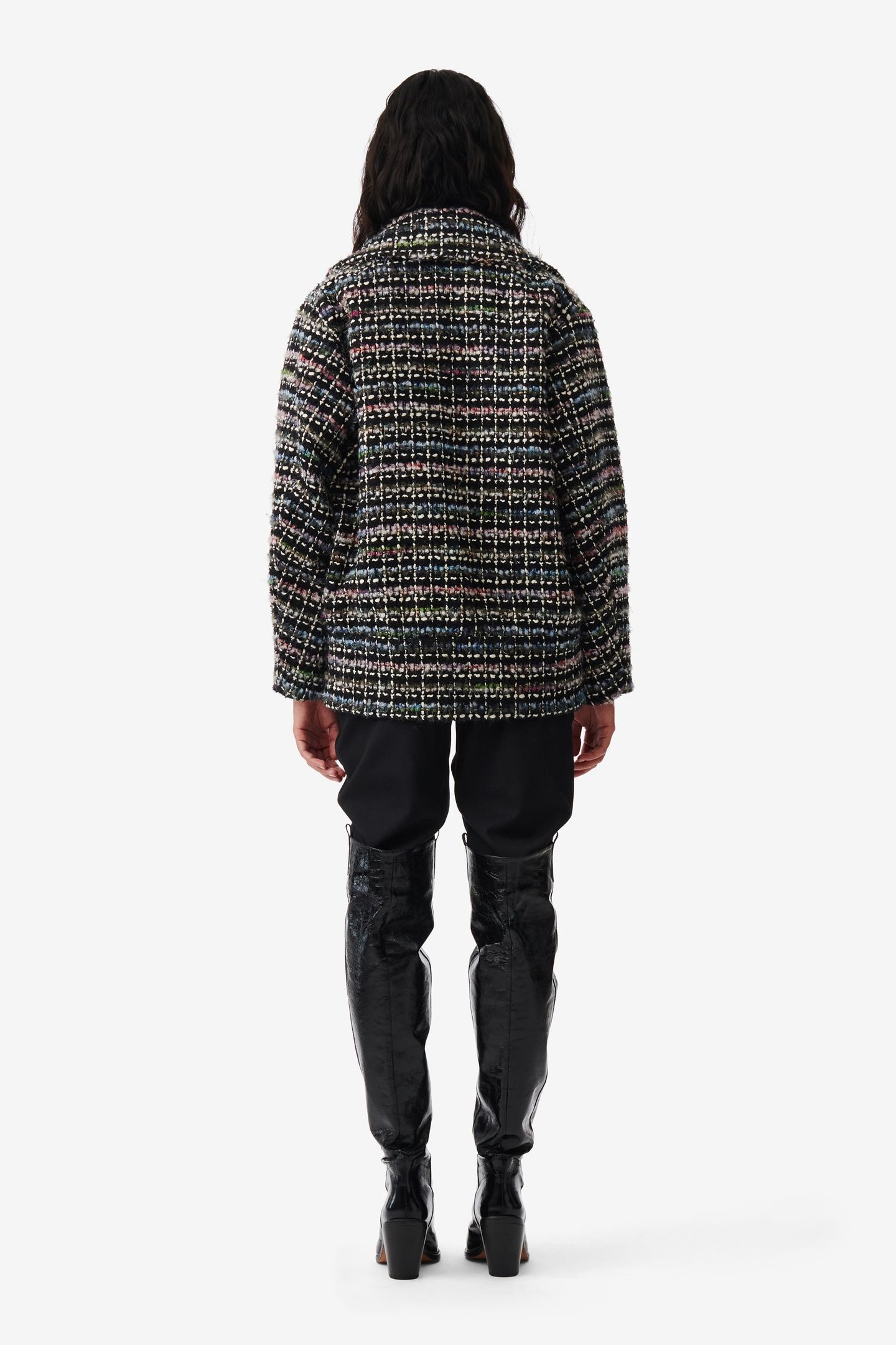 JUDIT OUTERWEAR BLACK MULTICO 3