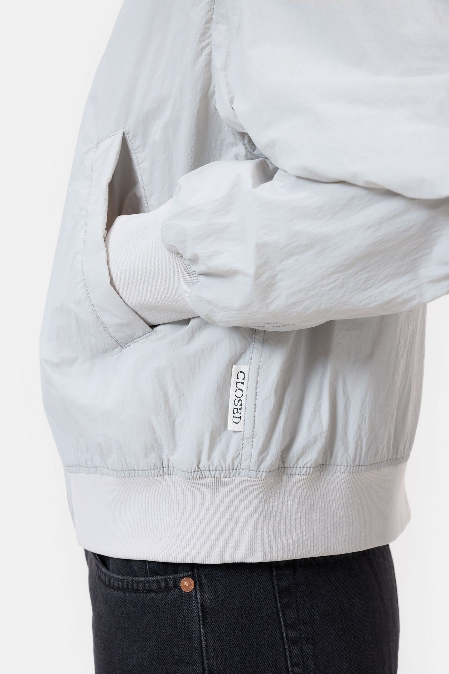 CLASSIC BOMBER LIGHT GREY 7