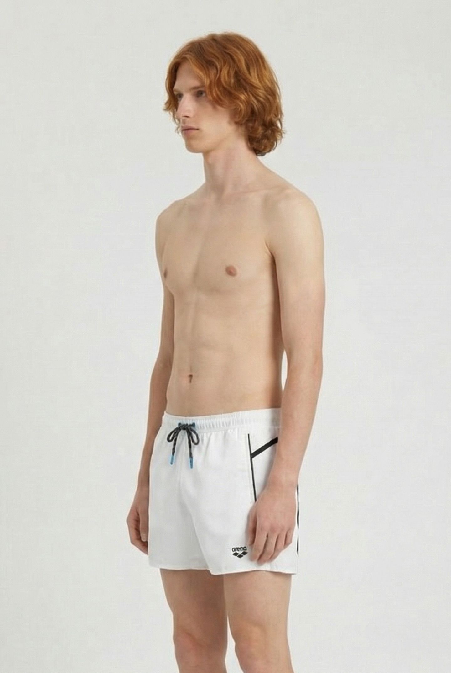 MEN'S ARENA PRO-FILE BEACH X-SHORT WHITE-NAVY 3