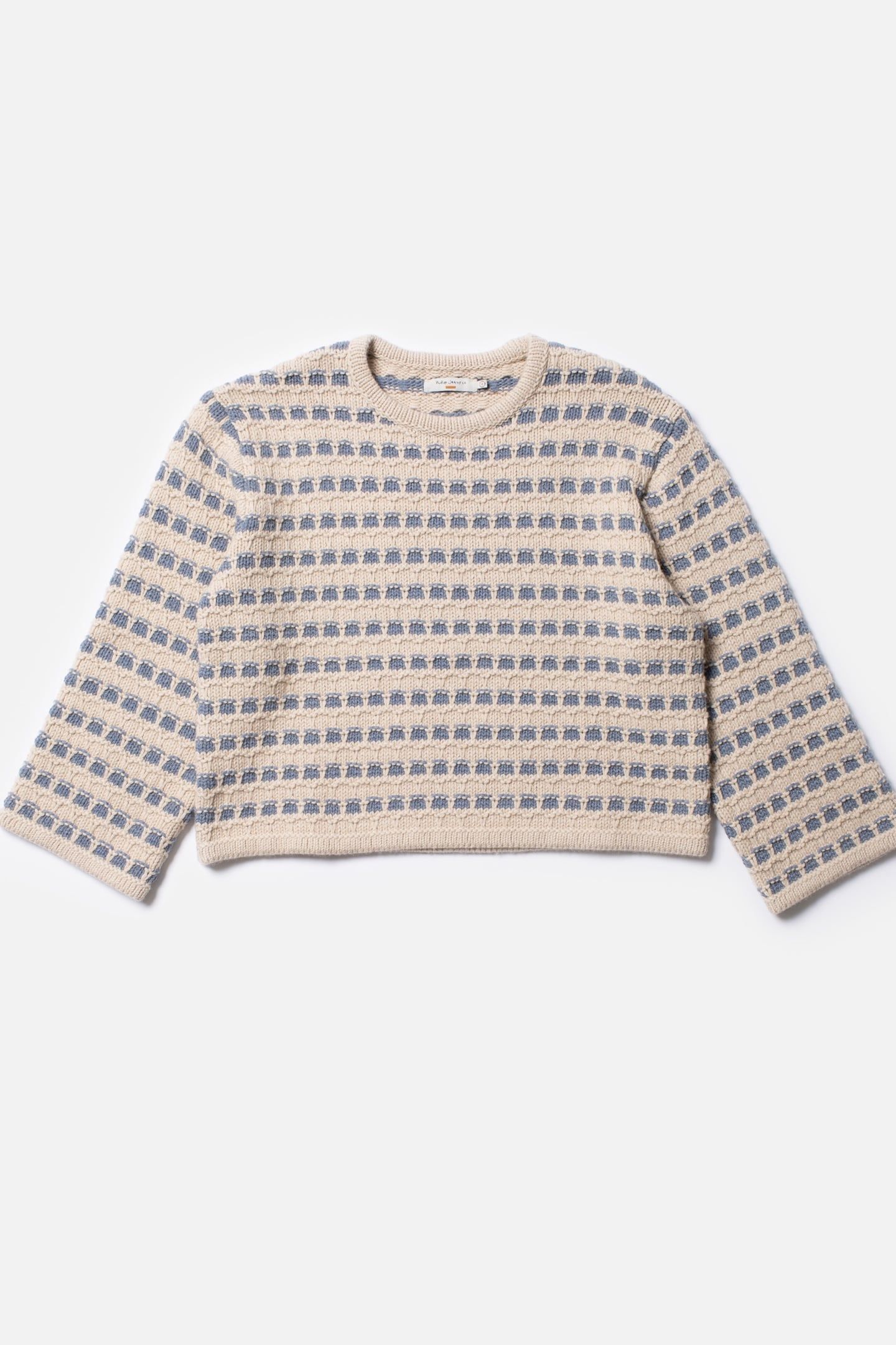 GERD STRIPED KNIT SWEATER BLUE 3