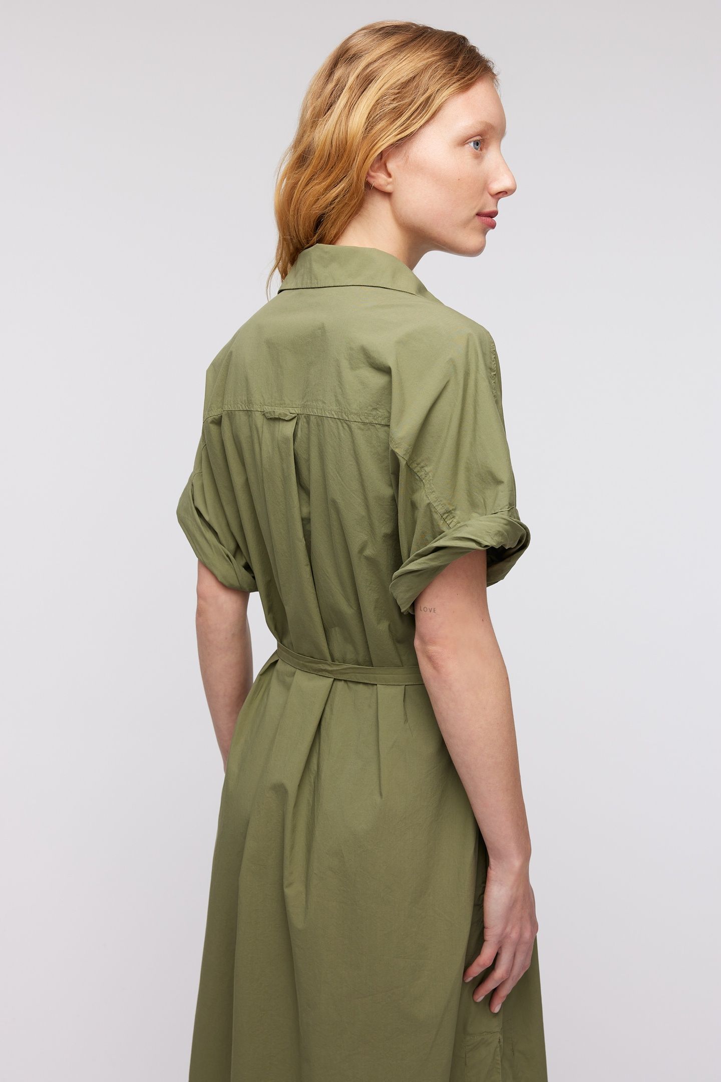LISETTE DRESS OLIVE 4