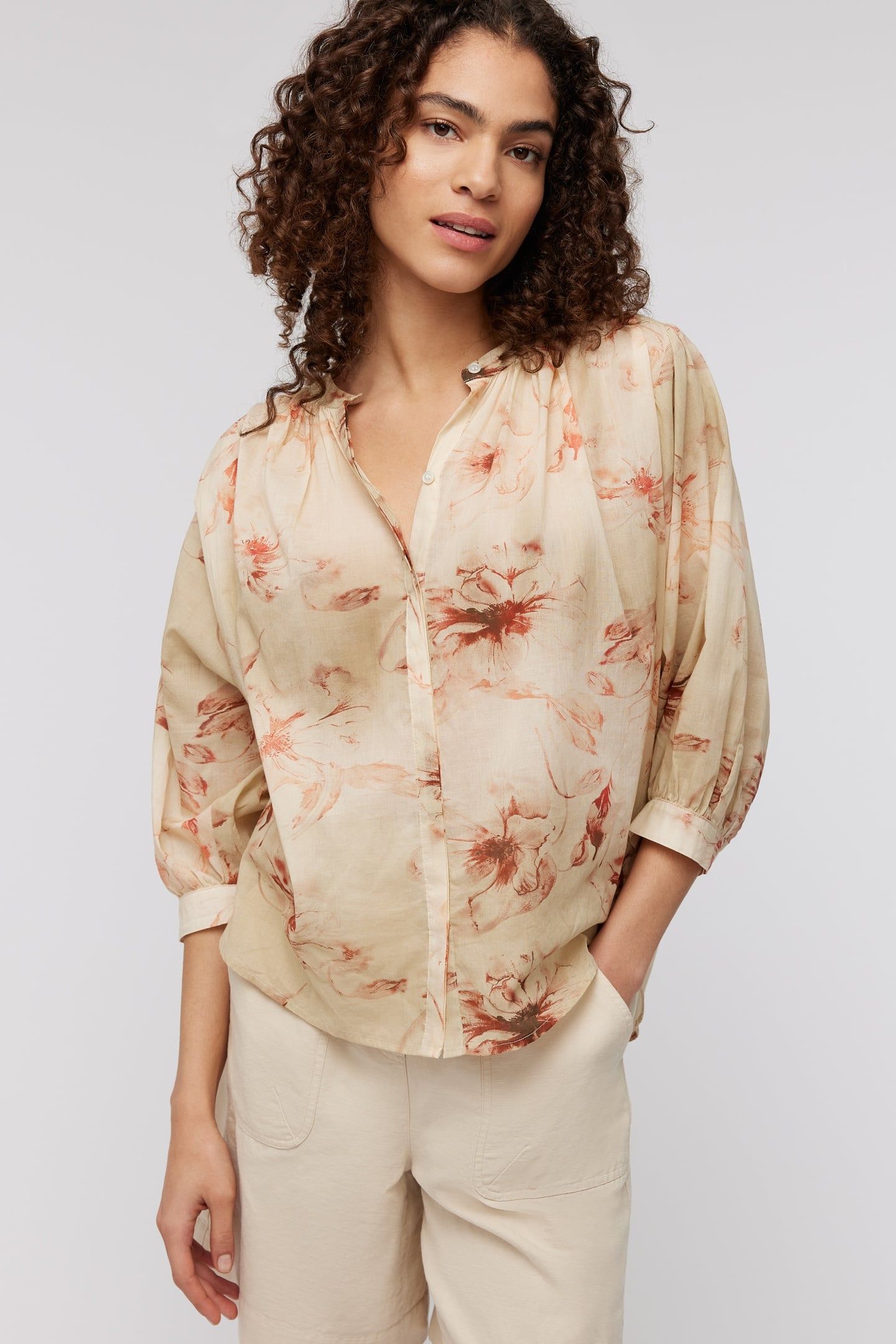 KITTY BLOUSE PINK 2