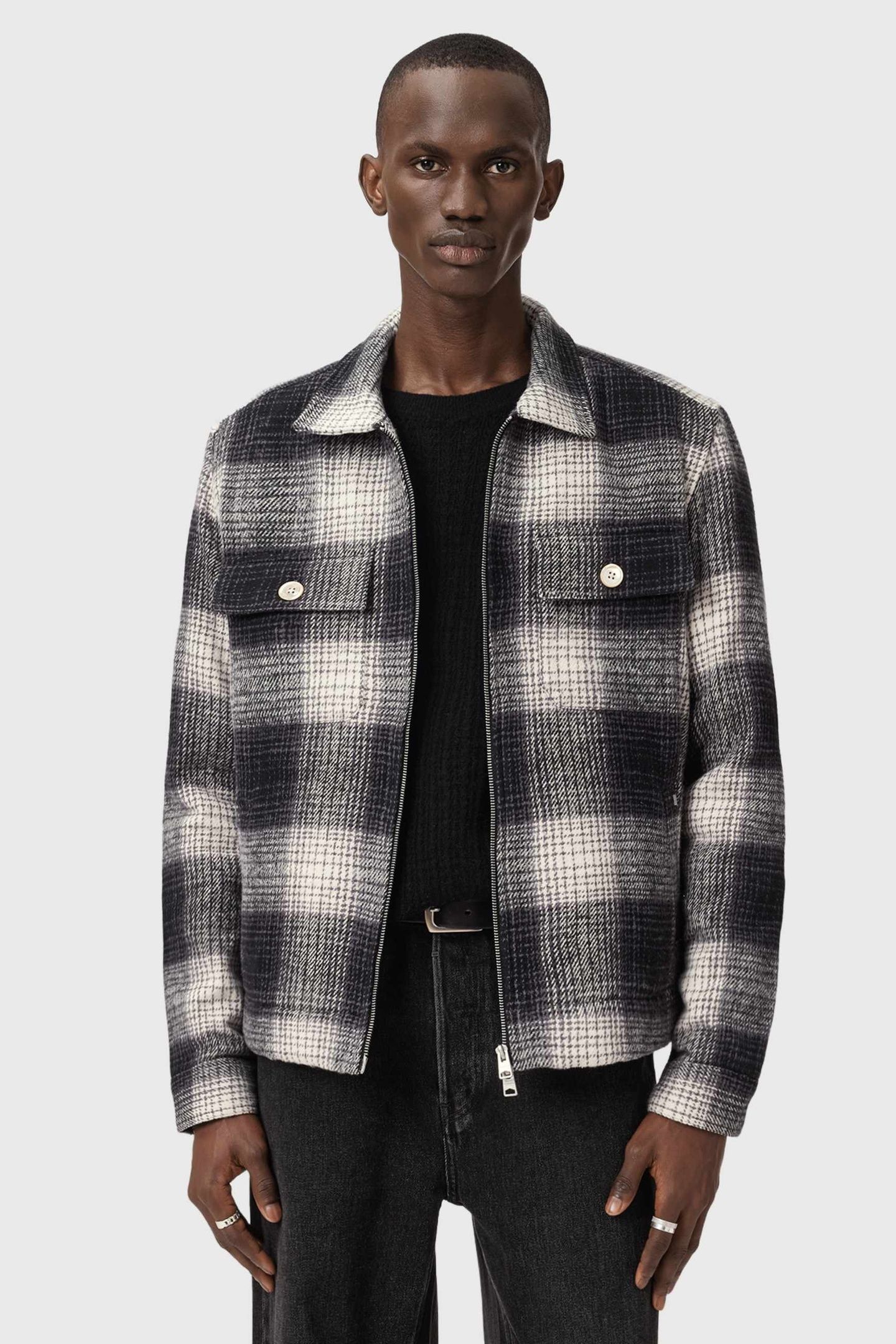 MATHESON JACKET BLACK/OFF WHITE 1