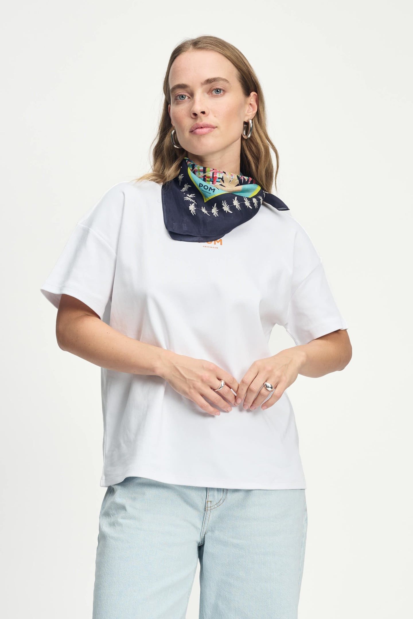 SHAWL - ARTISAN PARTY PETITE BLUE 1