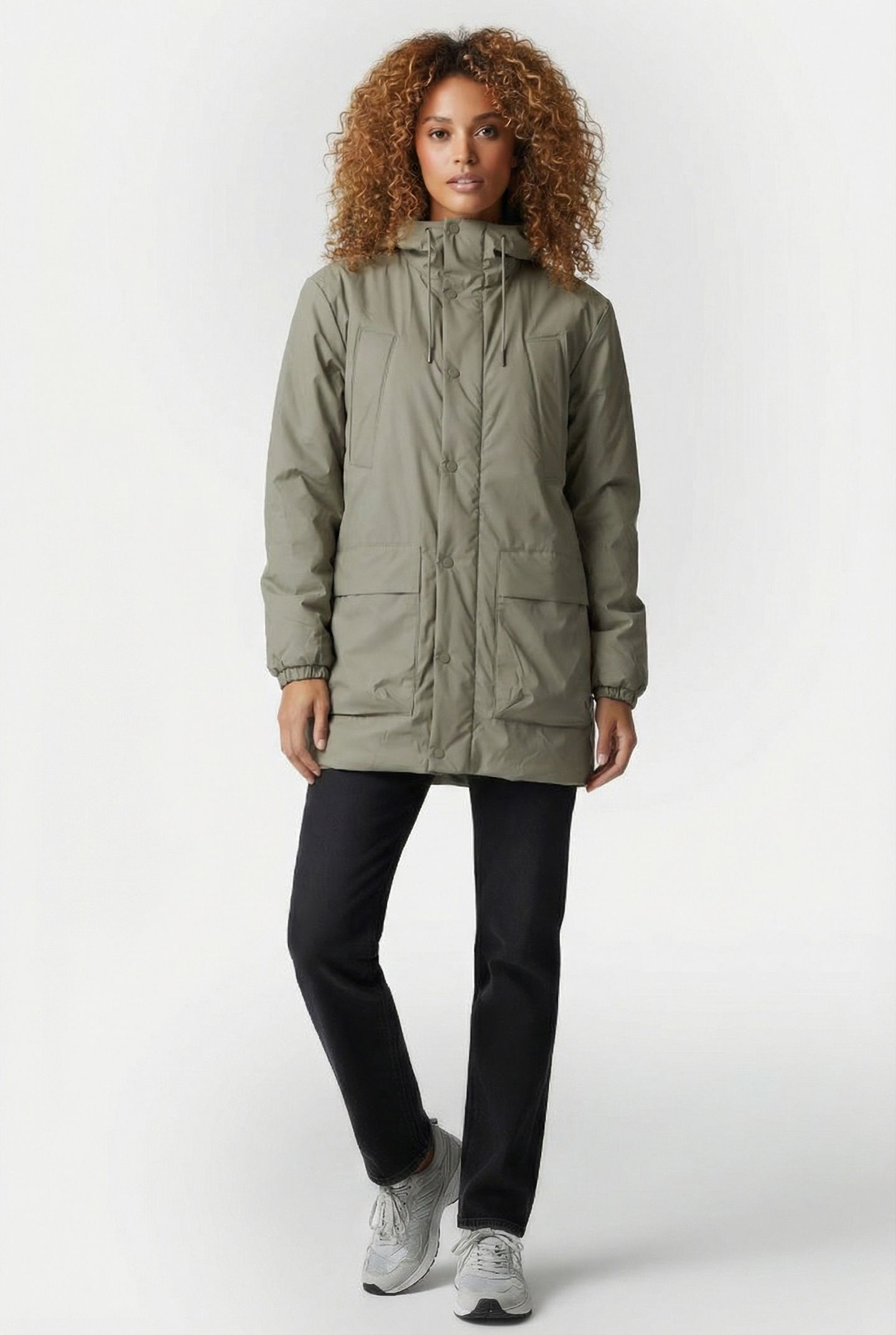 UNISEX LOHJA LONG INSULATED CARGO JACKET W3T2 DRIFT 2