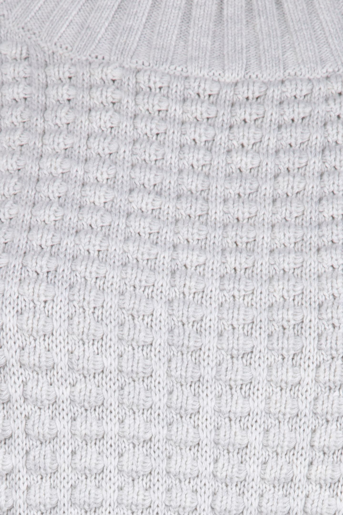 MOZART POPCORN HIGH NECK JMPR DOVE GREY MEL 4