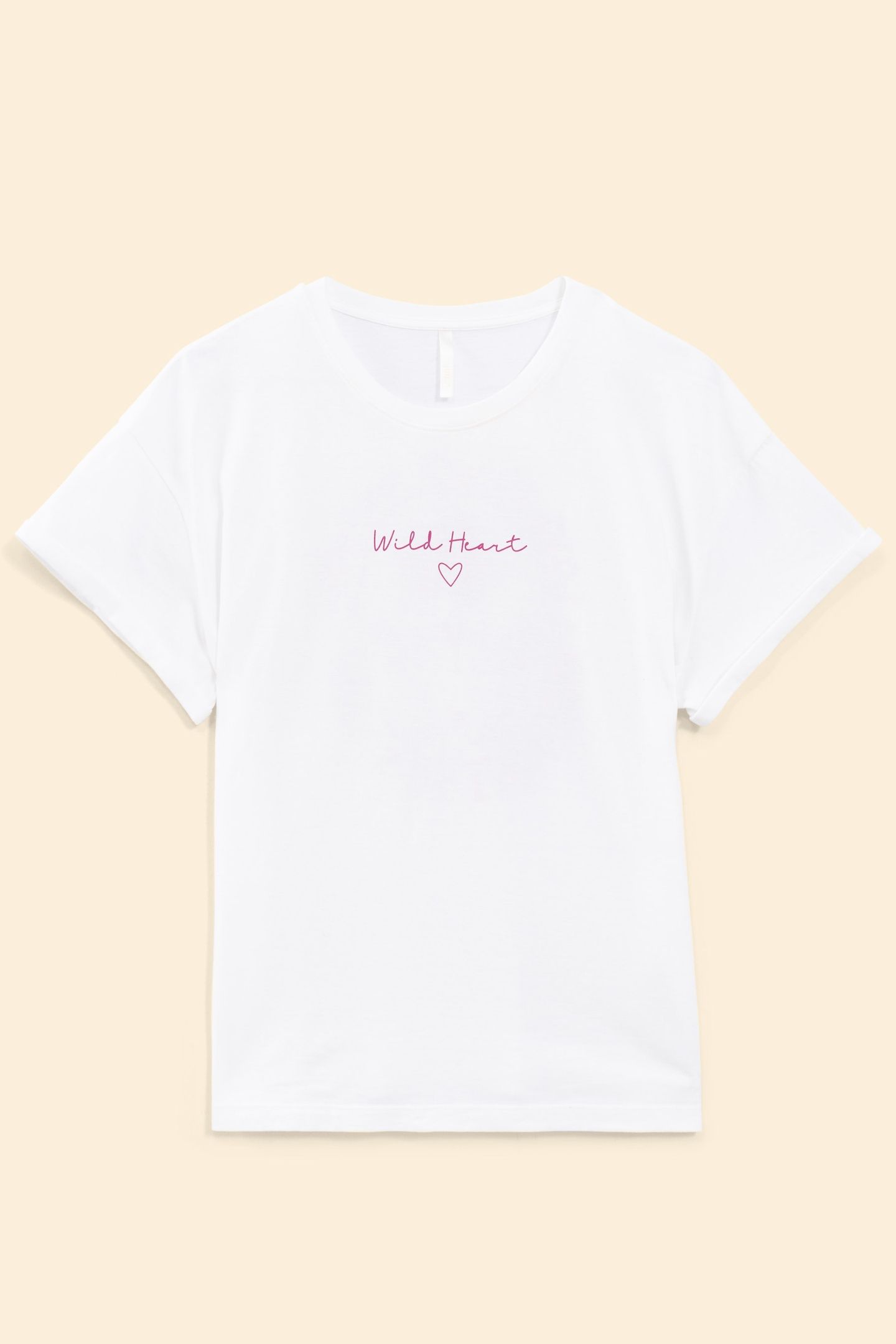 WHITE T-SHIRT WITH PINK MESSAGE OFF-WHITE 5