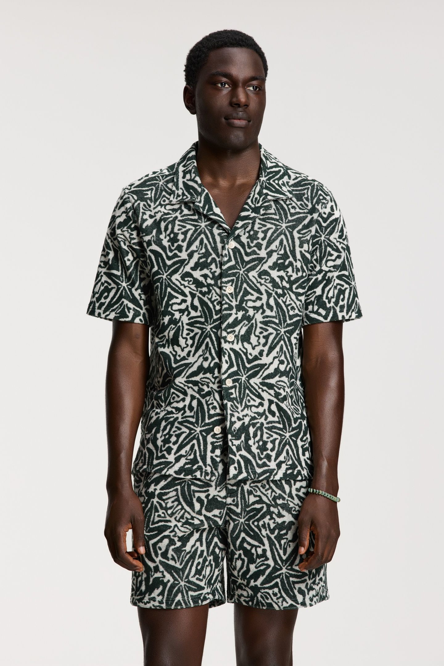 TED SHORT SLEEVE SHIRT STARFISH GREEN LEAF STARFISH 2
