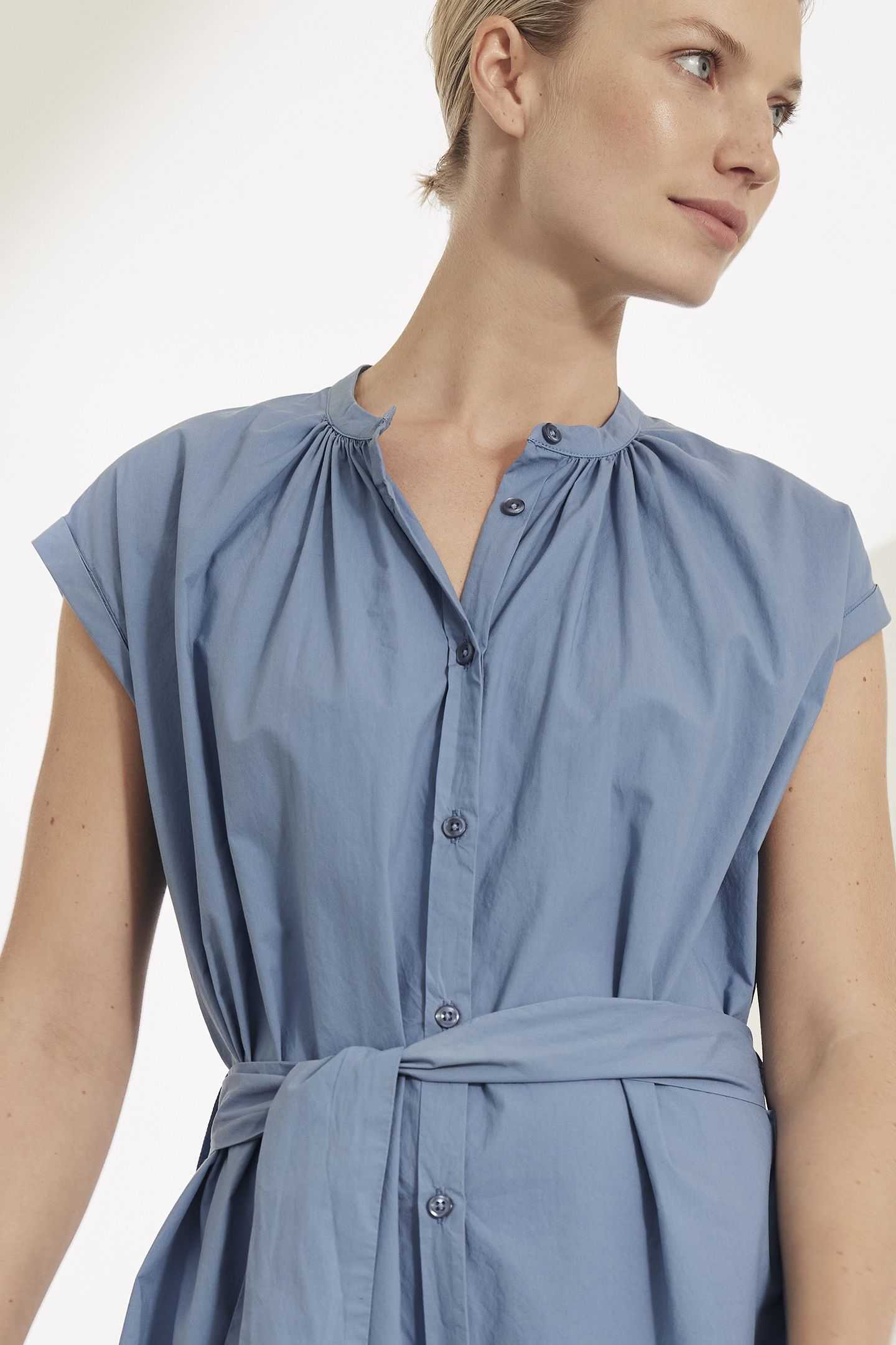 KARO DRESS BLUE 10