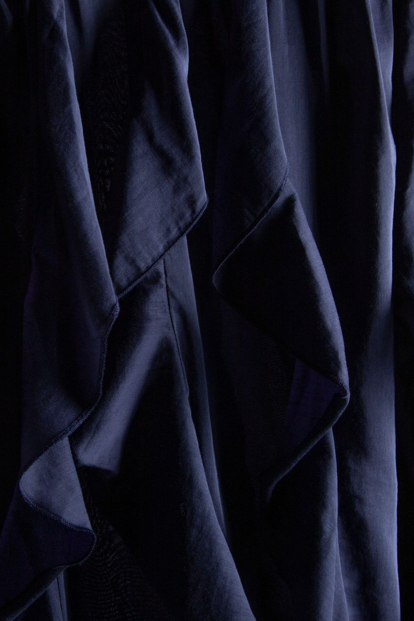 TOP COTTON VISCOSE NAVY NOIR 4