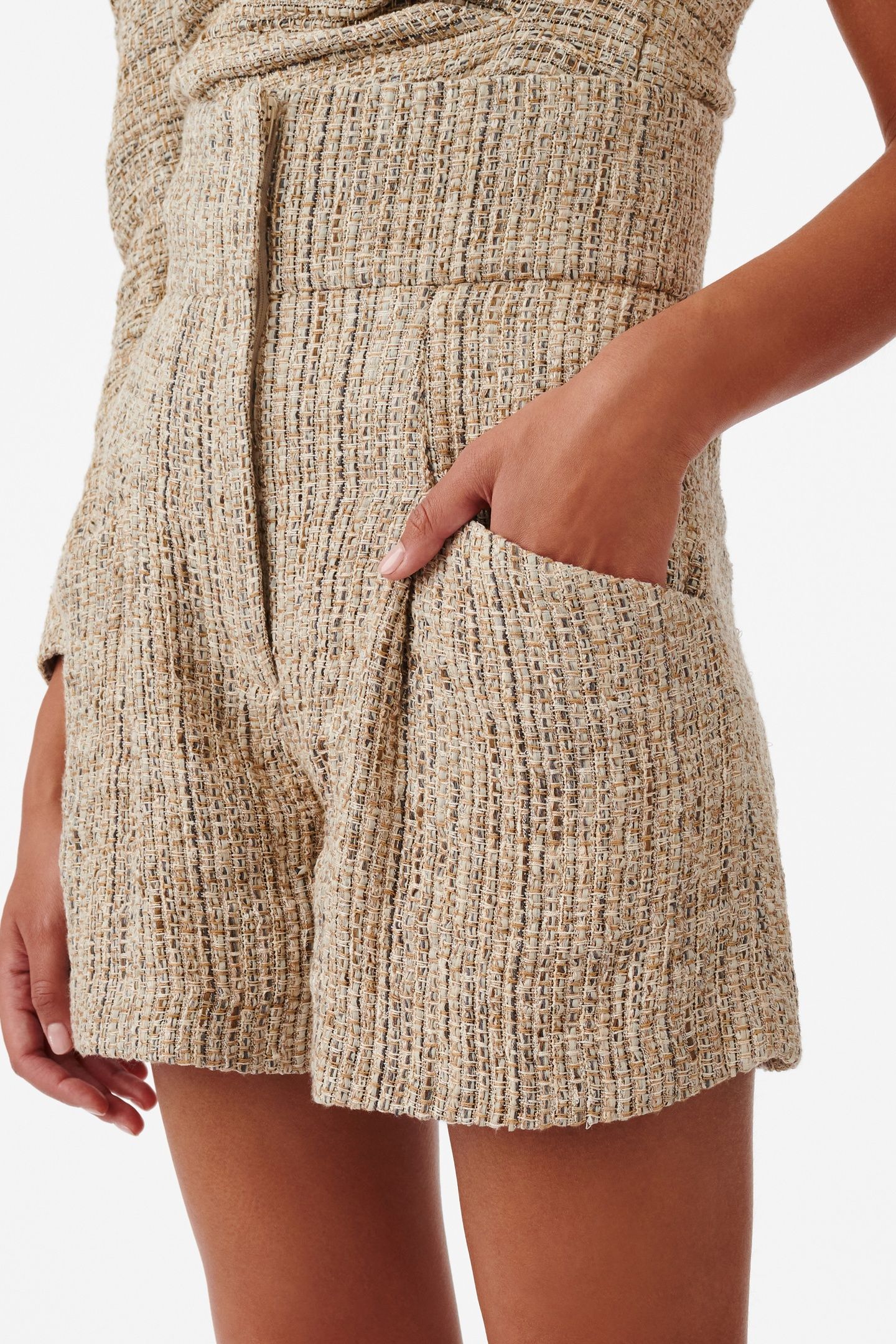 LORMI SHORT MIXED BEIGE 4