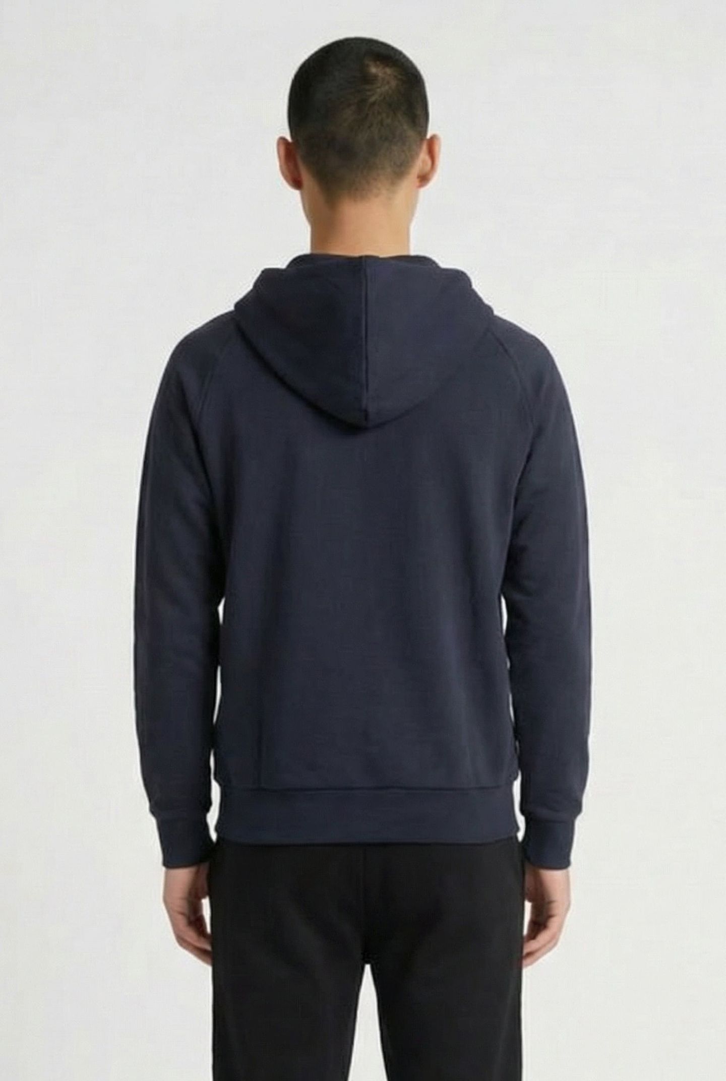 UNISEX TEAM HOODED SWEAT LACED NAVY-LACE 3