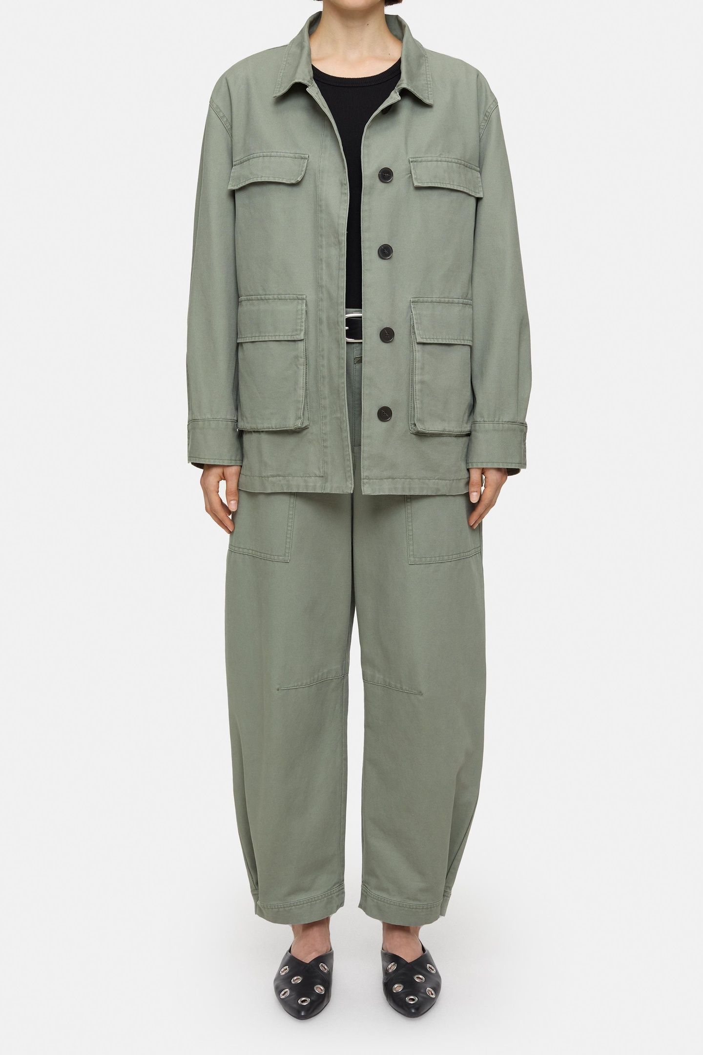 FIELD JACKET JACKETS & COATS FADED GREEN 1