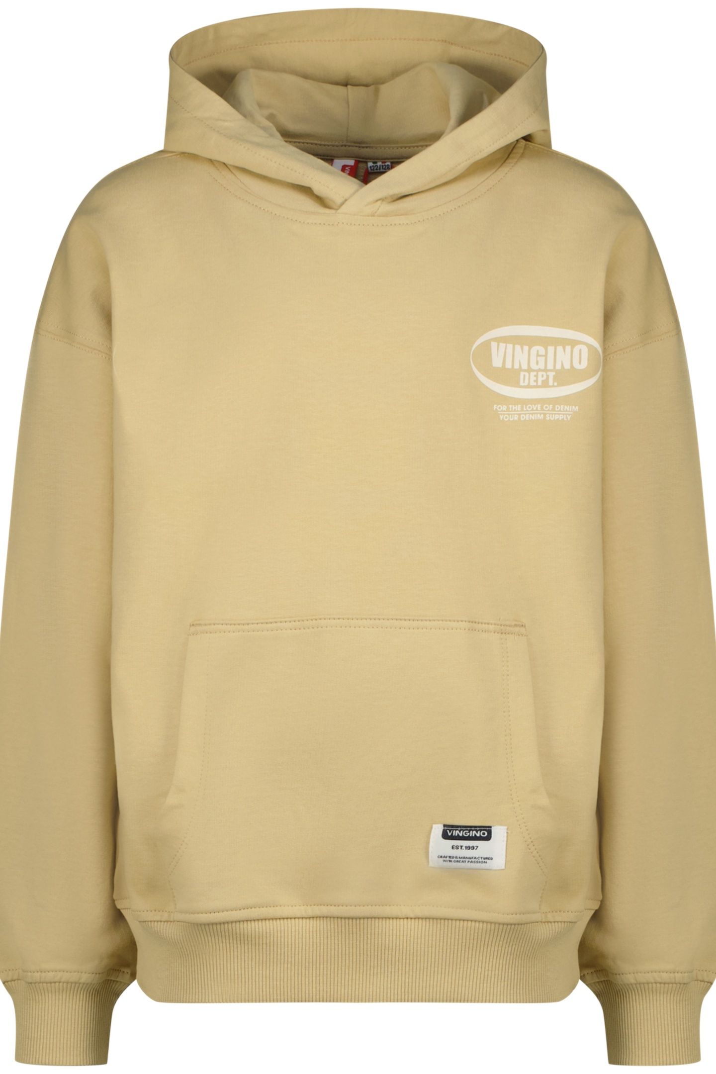 BASIC-HOODY CREAM SAND 1