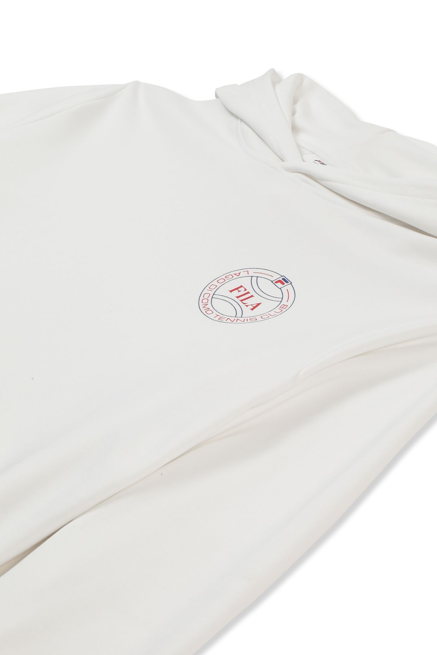 PARELLA RELAXED GRAPHIC HOODIE BRIGHT WHITE 7