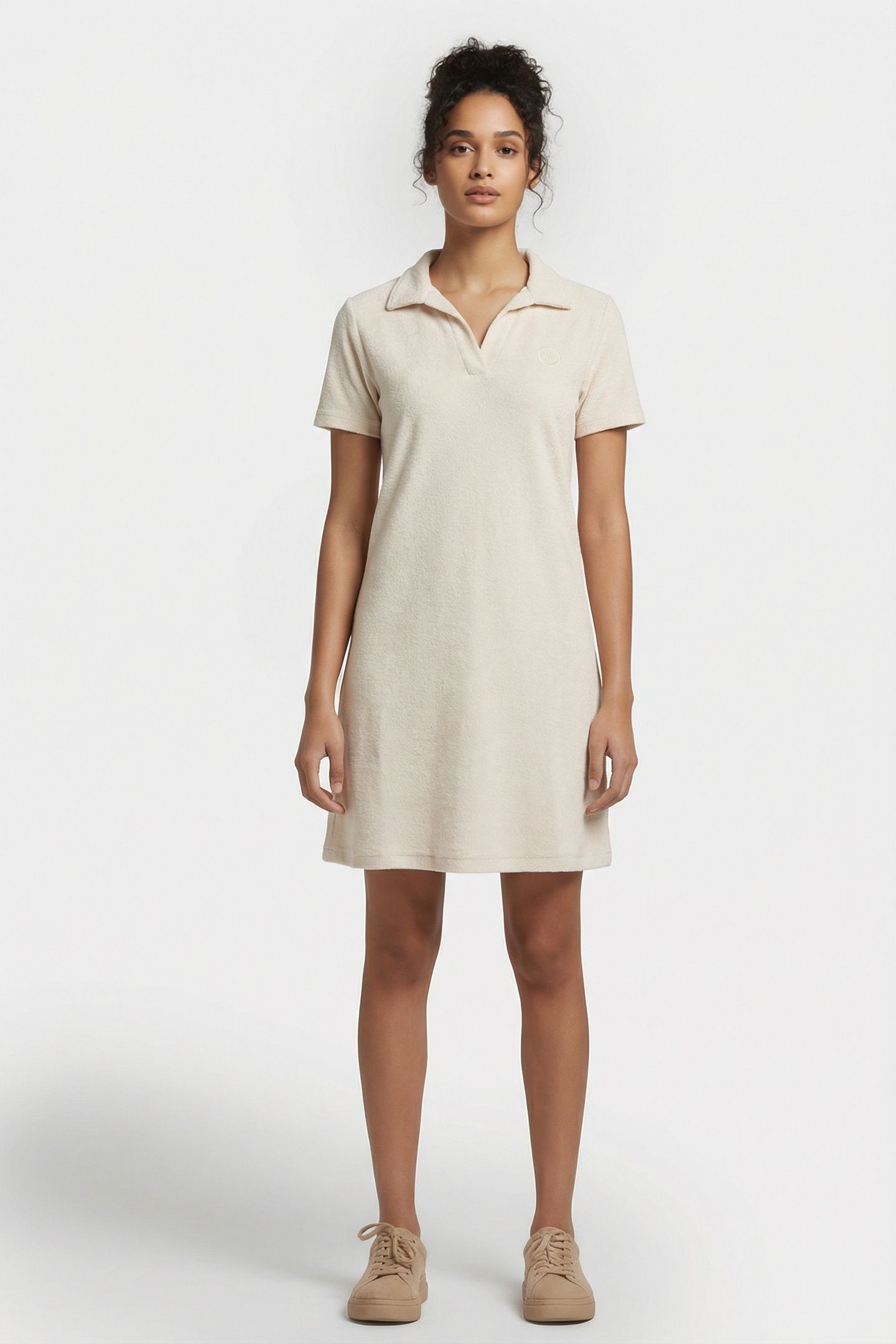 ANYA DRESS CLAY 1