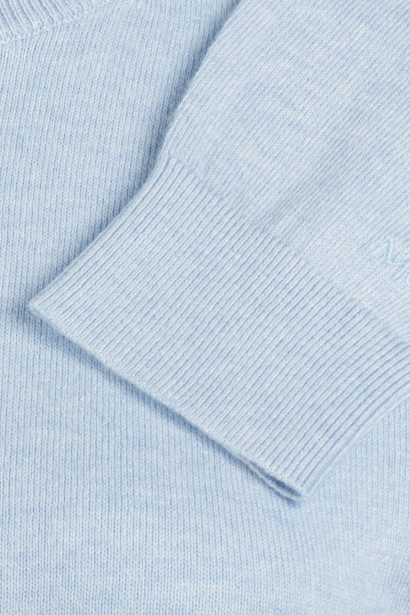C-NECK SWEATER LIGHT BLUE 3