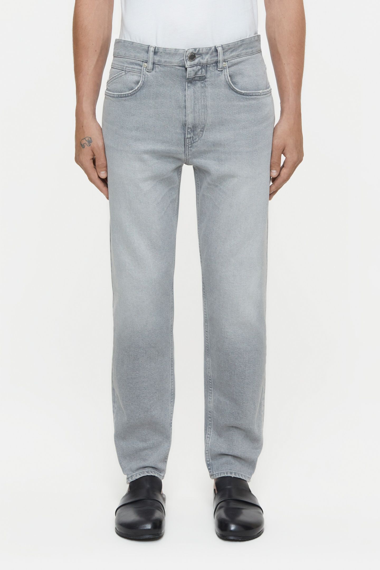 COOPER TRUE JEANS LIGHT GREY 3