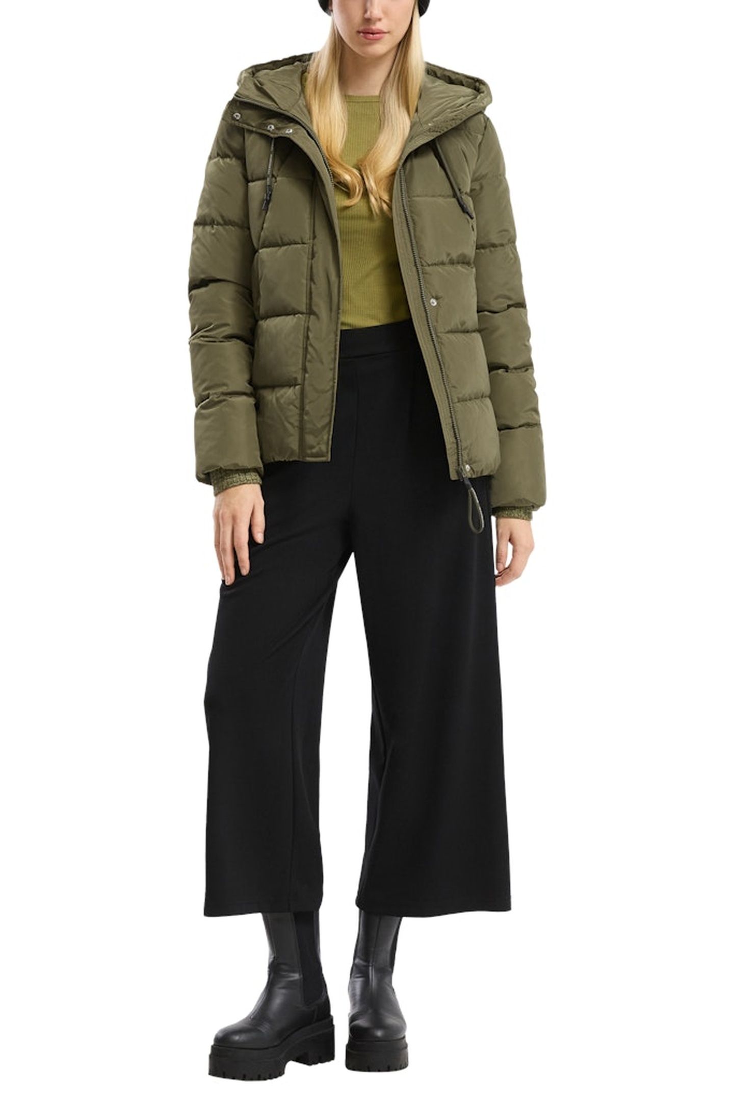 S.OLIVER-QS JACKETS OUTDOOR GREEN 1