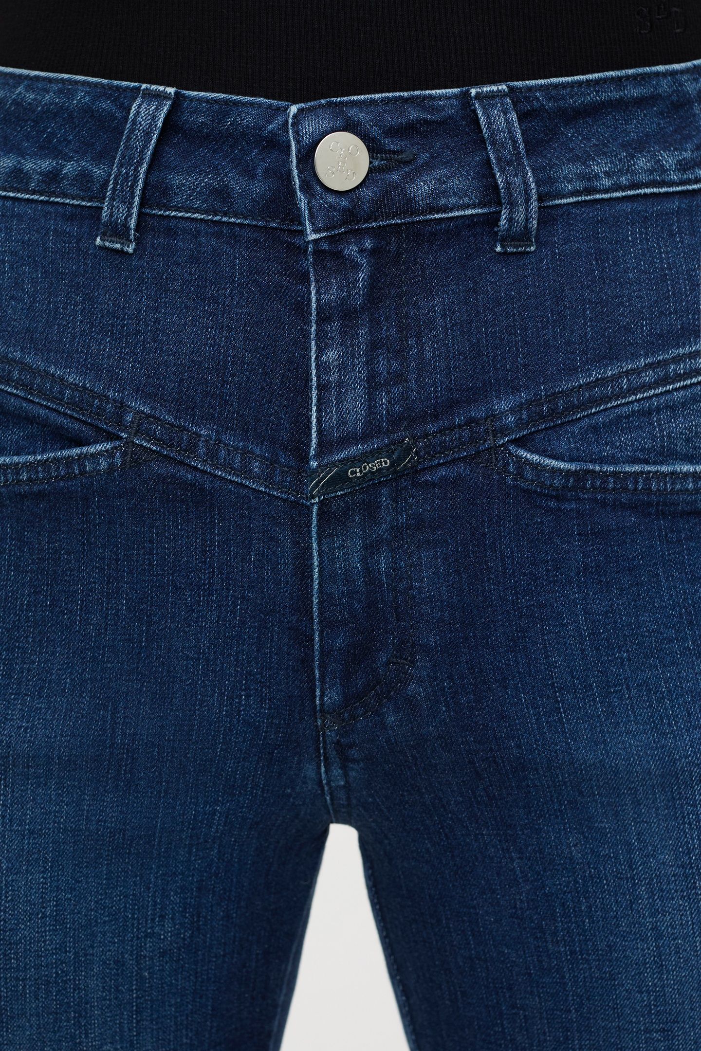 PEDAL PUSHER JEANS DARK BLUE 9