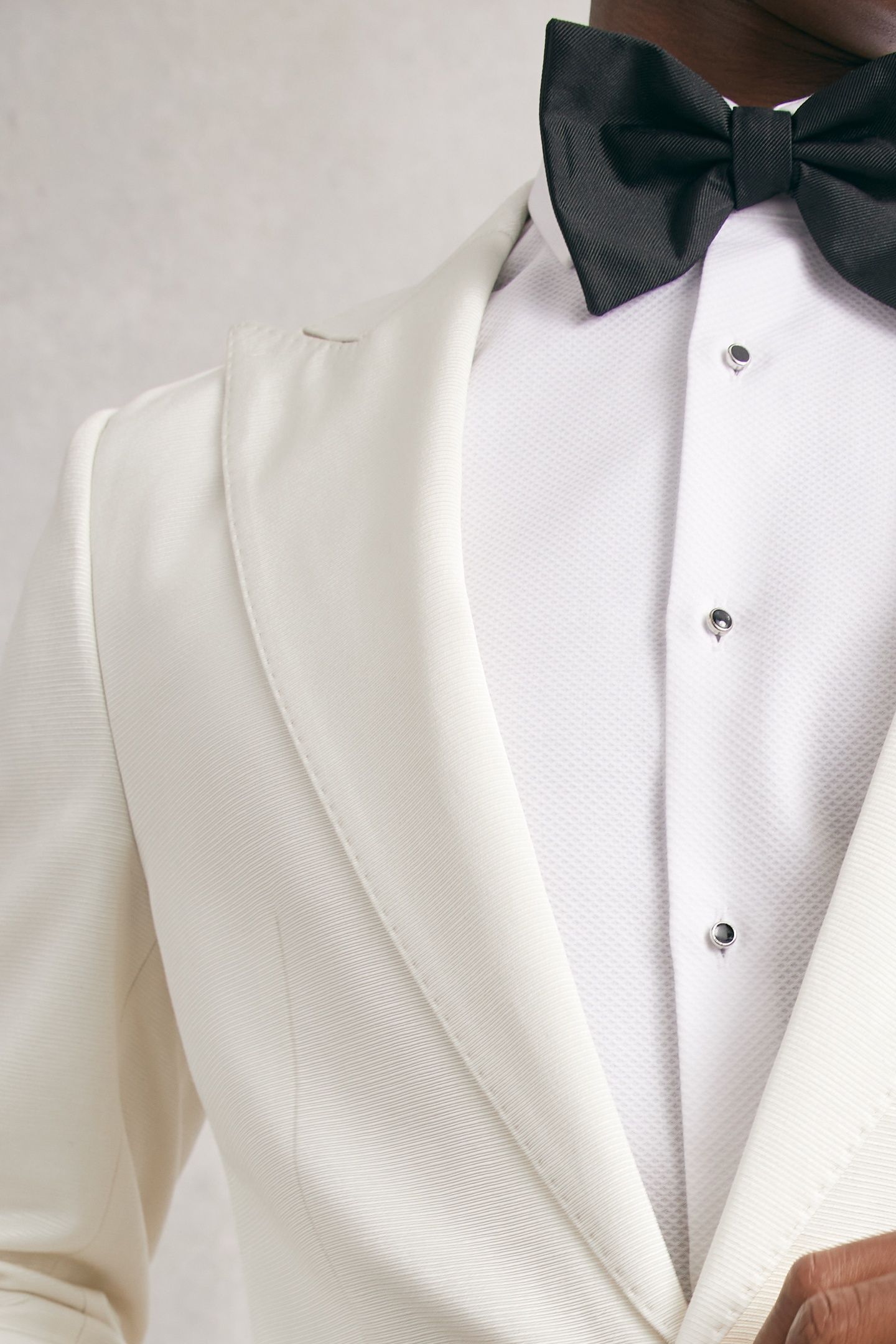 SB 1B PEAK TEXTURE BLAZER IVORY 6