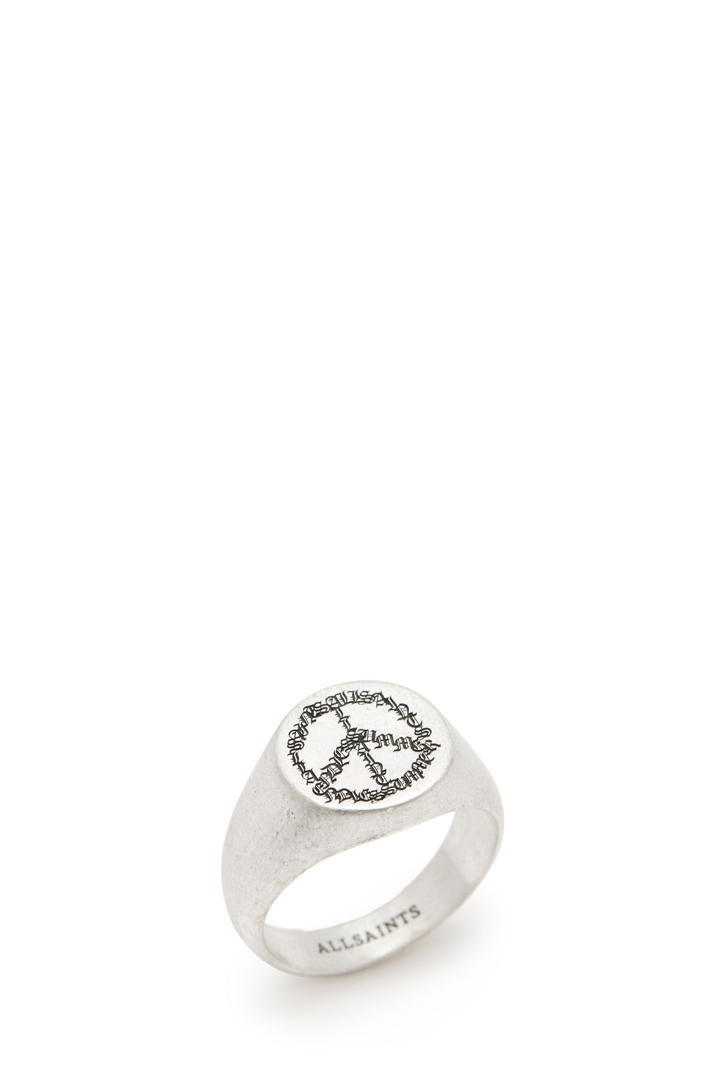 LEON PEACE RING WARM SILVER 1