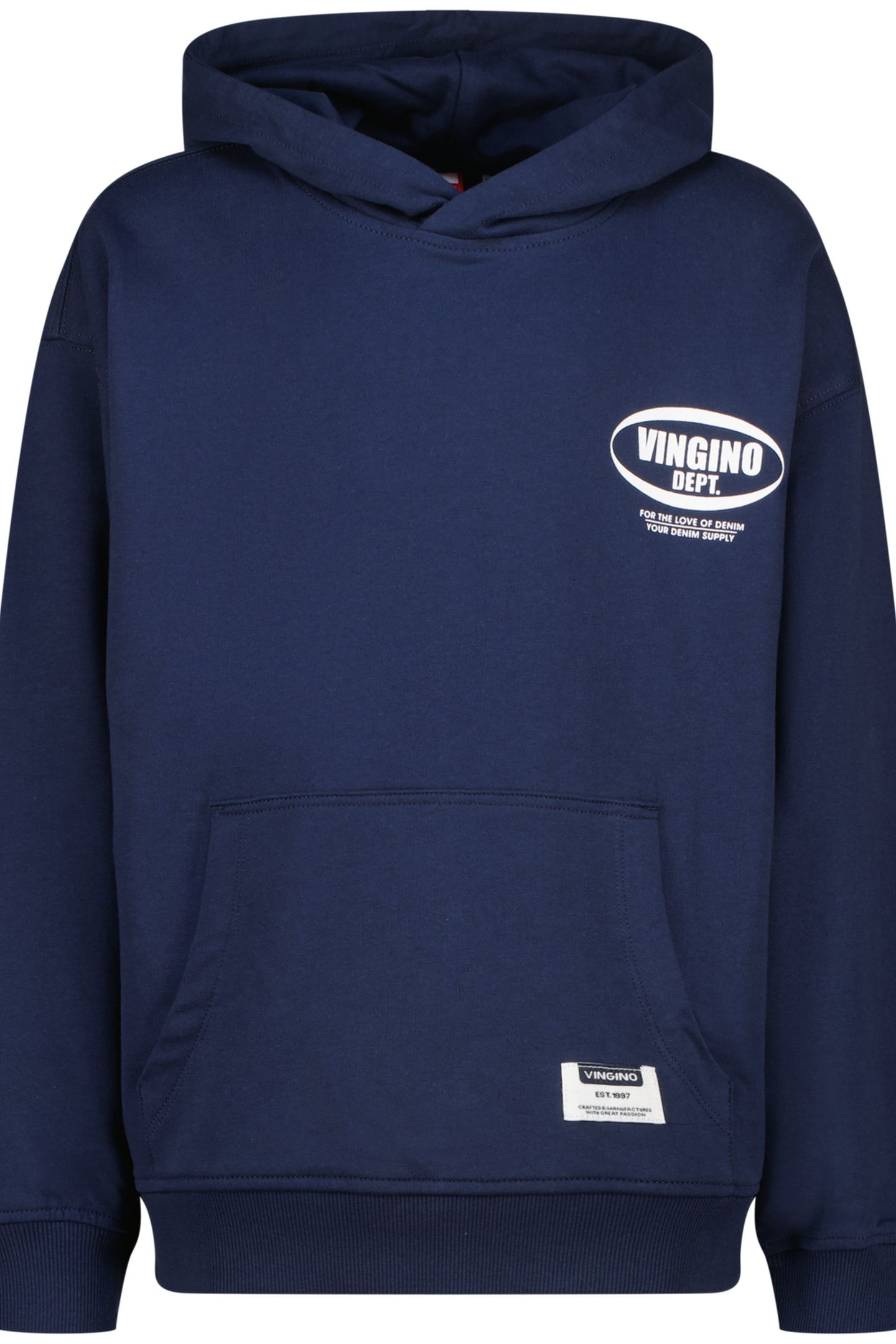 BASIC-HOODY DARK BLUE 1