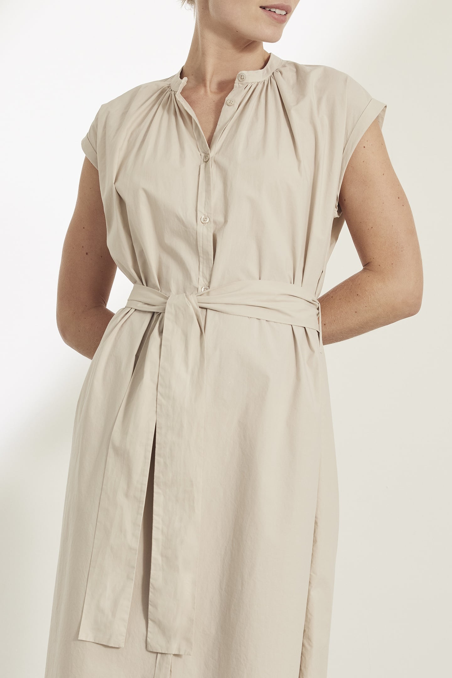 KARO DRESS SAND 3