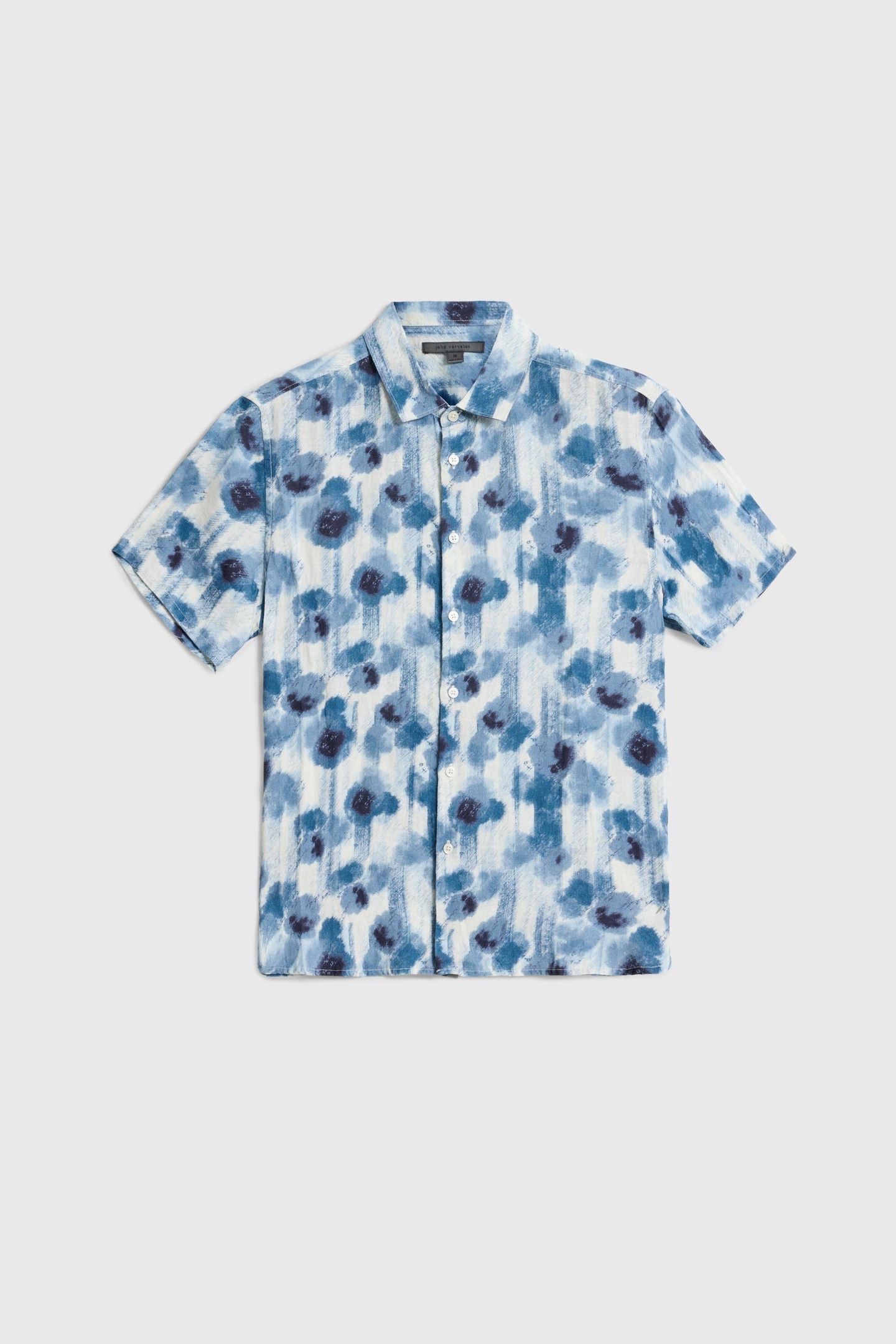 SEAN SHORT SLEEVE SHIRT FOUNTAIN HTR 2