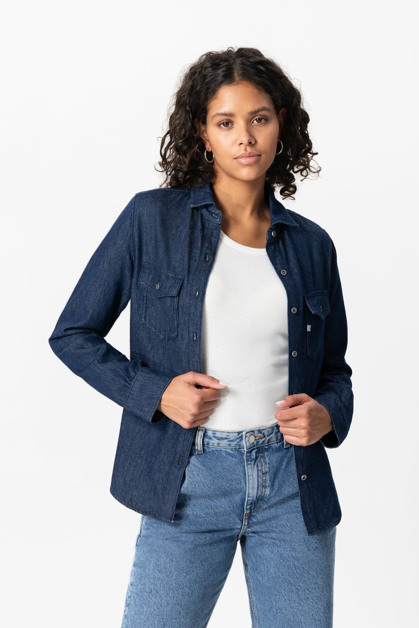 SHIRLEY SHIRT - STRONG BLUE 4