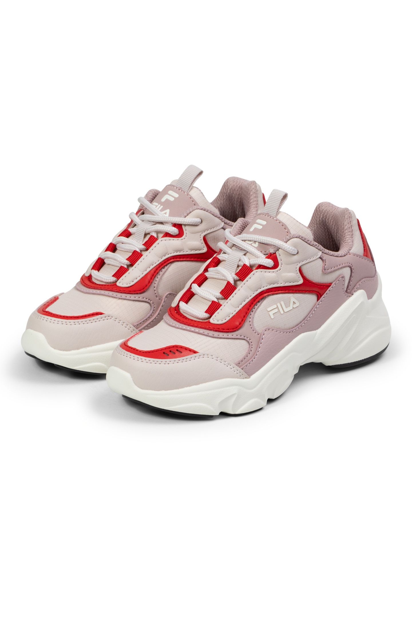 COLLENE CB KIDS PALE MAUVE-FILA RED 1