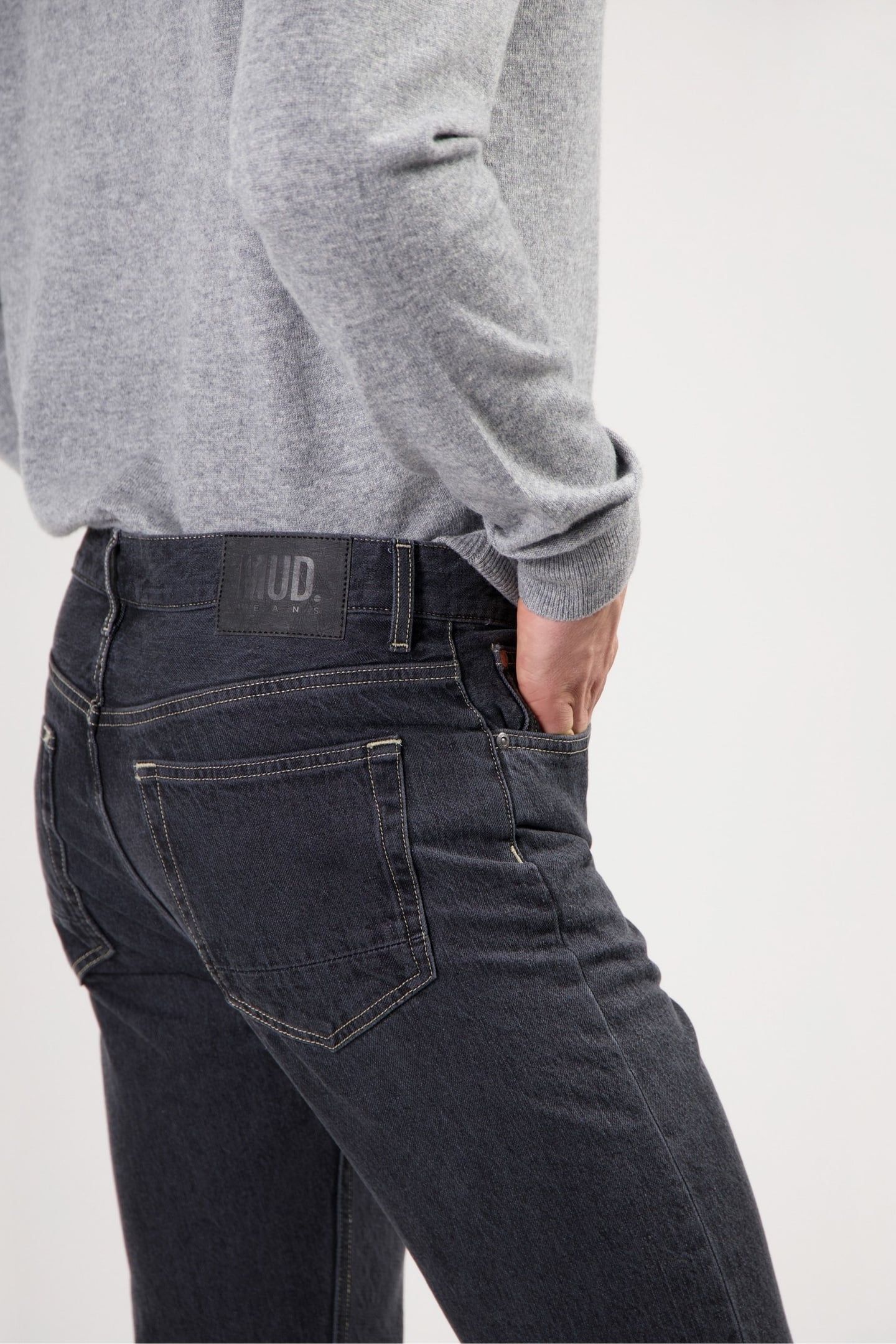 JOHN MID STRAIGHT MEDIUM BLACK 9
