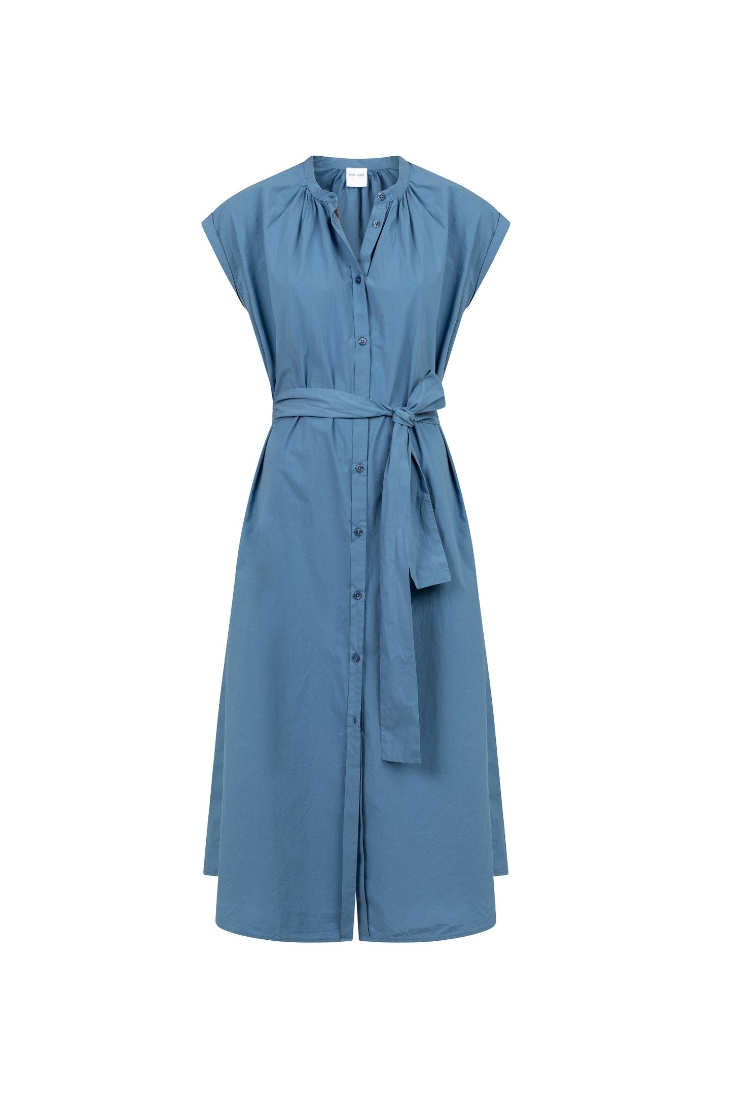 KARO DRESS BLUE 9