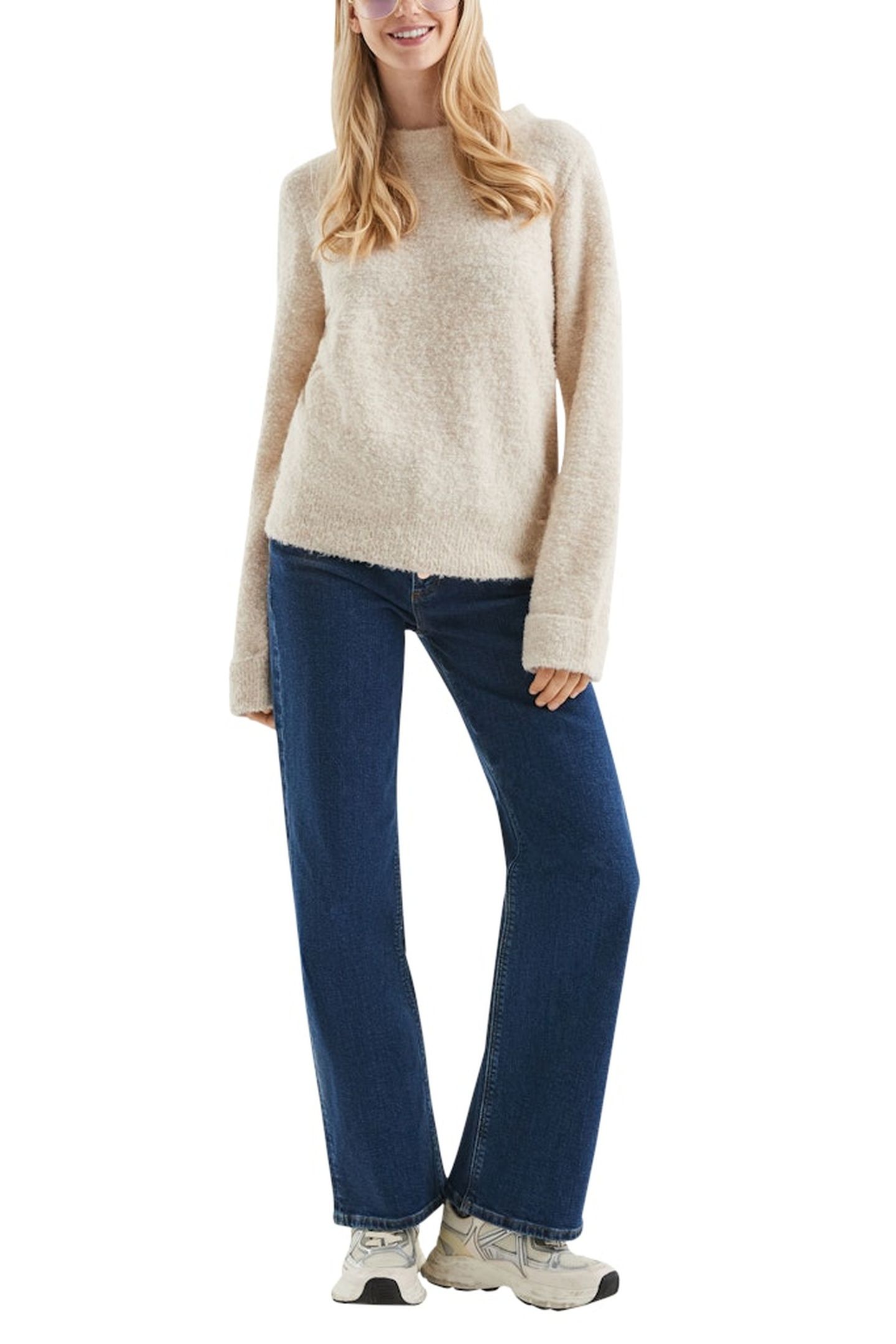 S.OLIVER-QS PULLOVER OFFWHITE 1