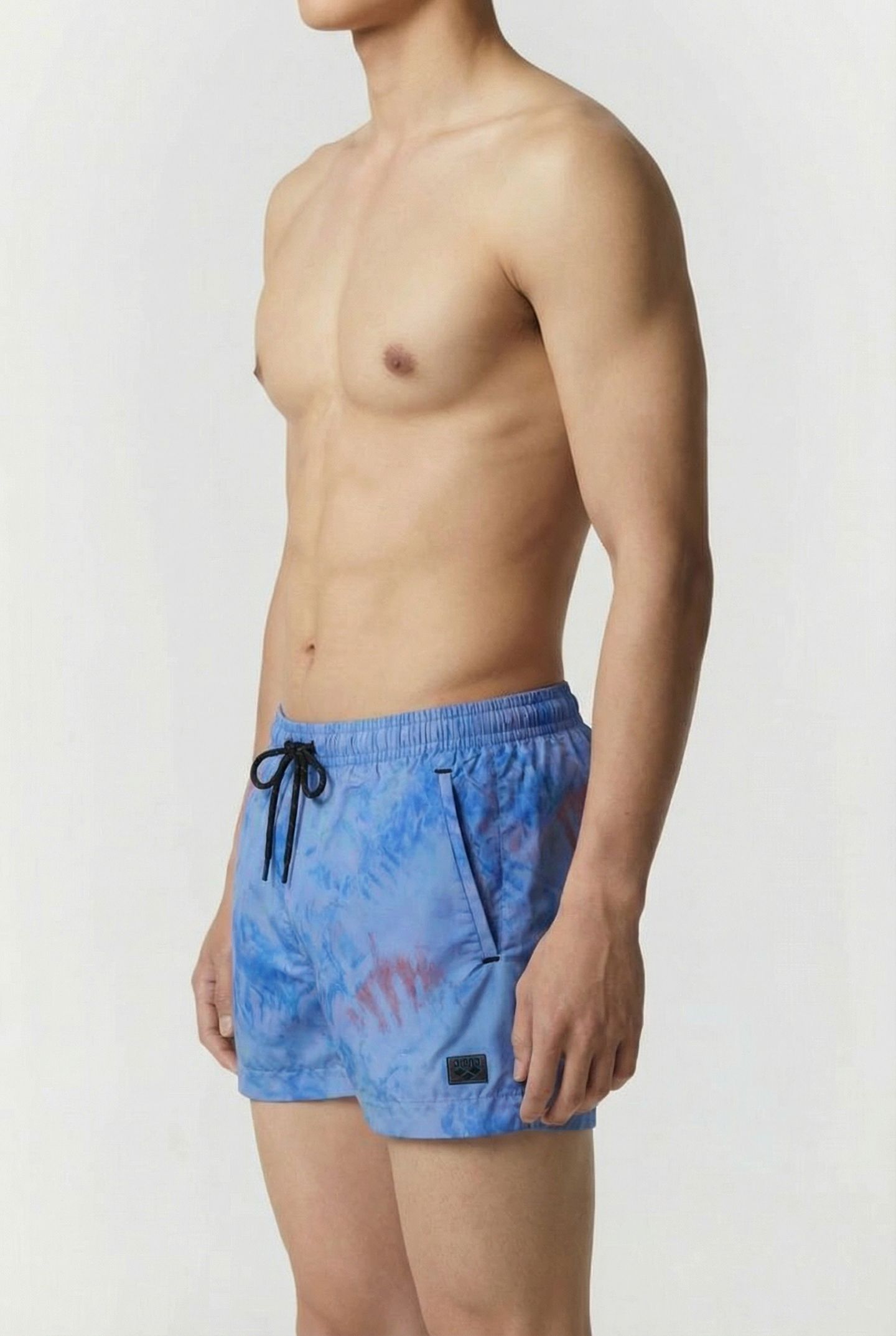 MEN'S ARENA CHINE' PRINT X-SHORT BLUE CHINA 3
