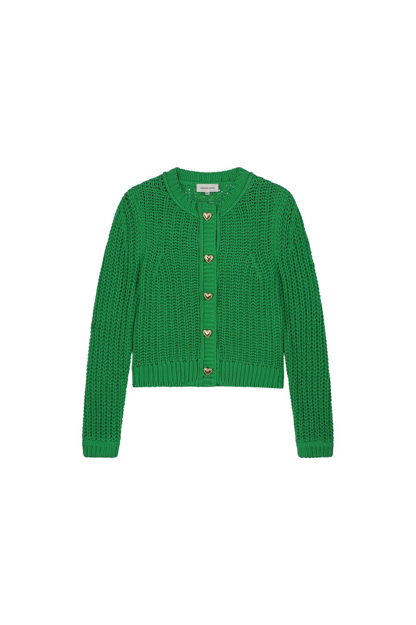 SUN CARDIGAN GREEN GLIMMER 5
