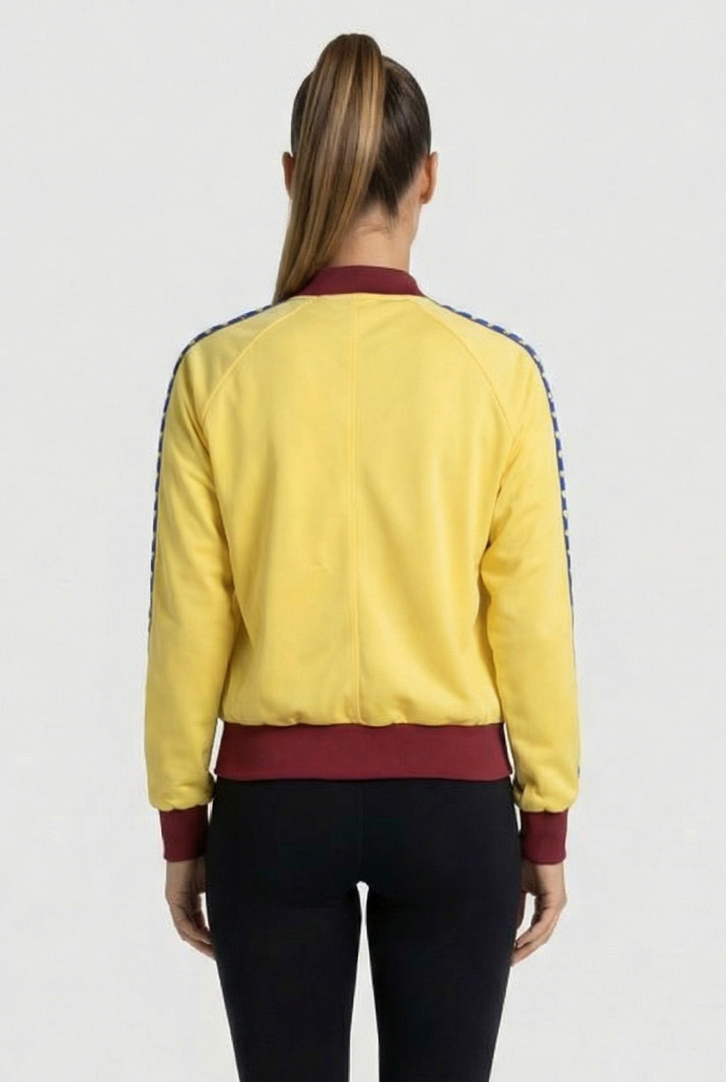 W RELAX IV TEAM JACKET BUTTER BURGUNDY 2