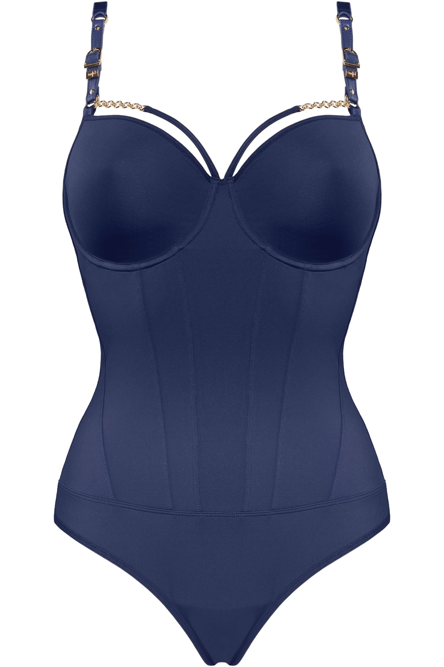 MORANA DARK SKY BLUE PLUNGE BALCONY BODY 3