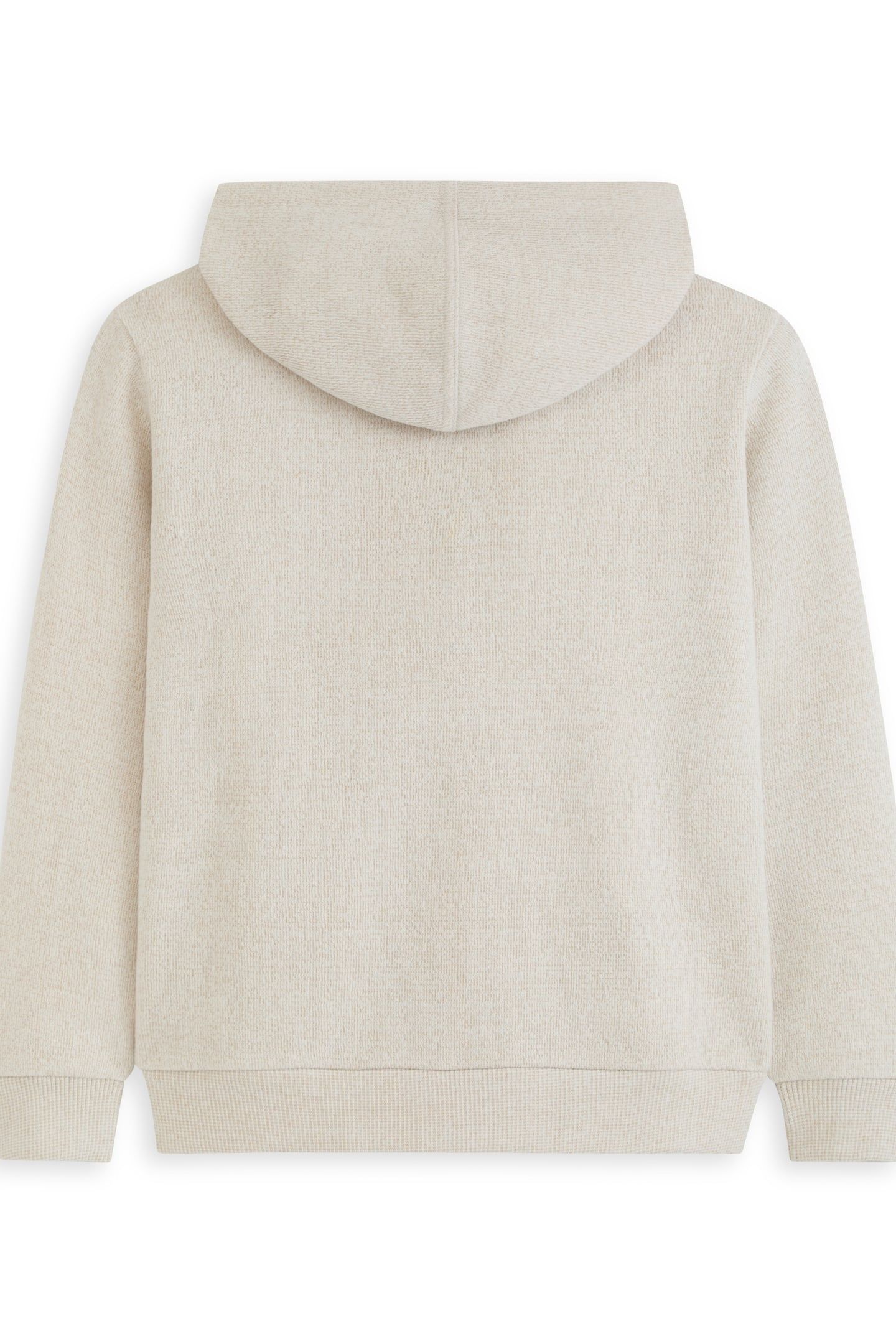 BOYS 1/4 ZIP HOODIE EGGNOG 3